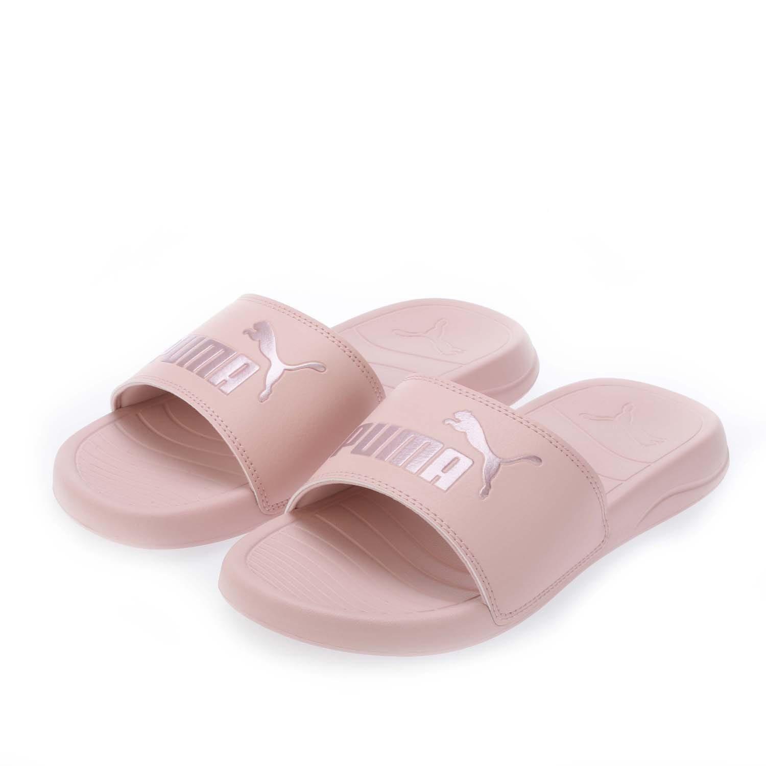 Pink - Puma - Adults Popcat Logo Sliders - 6