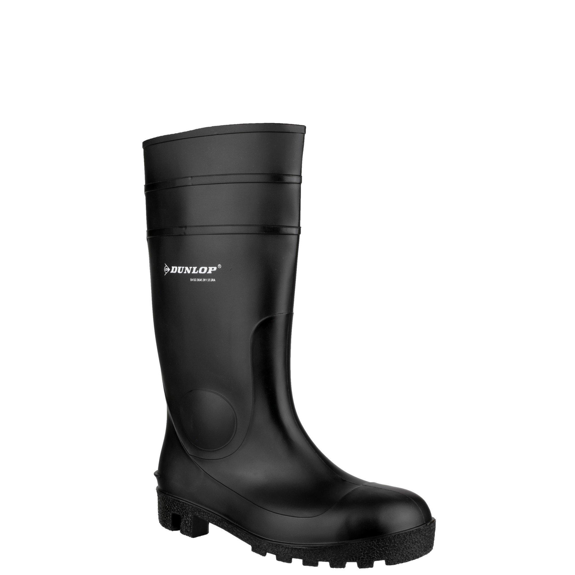 Black - Dunlop - Protomastor Full Safety Wellington - 2