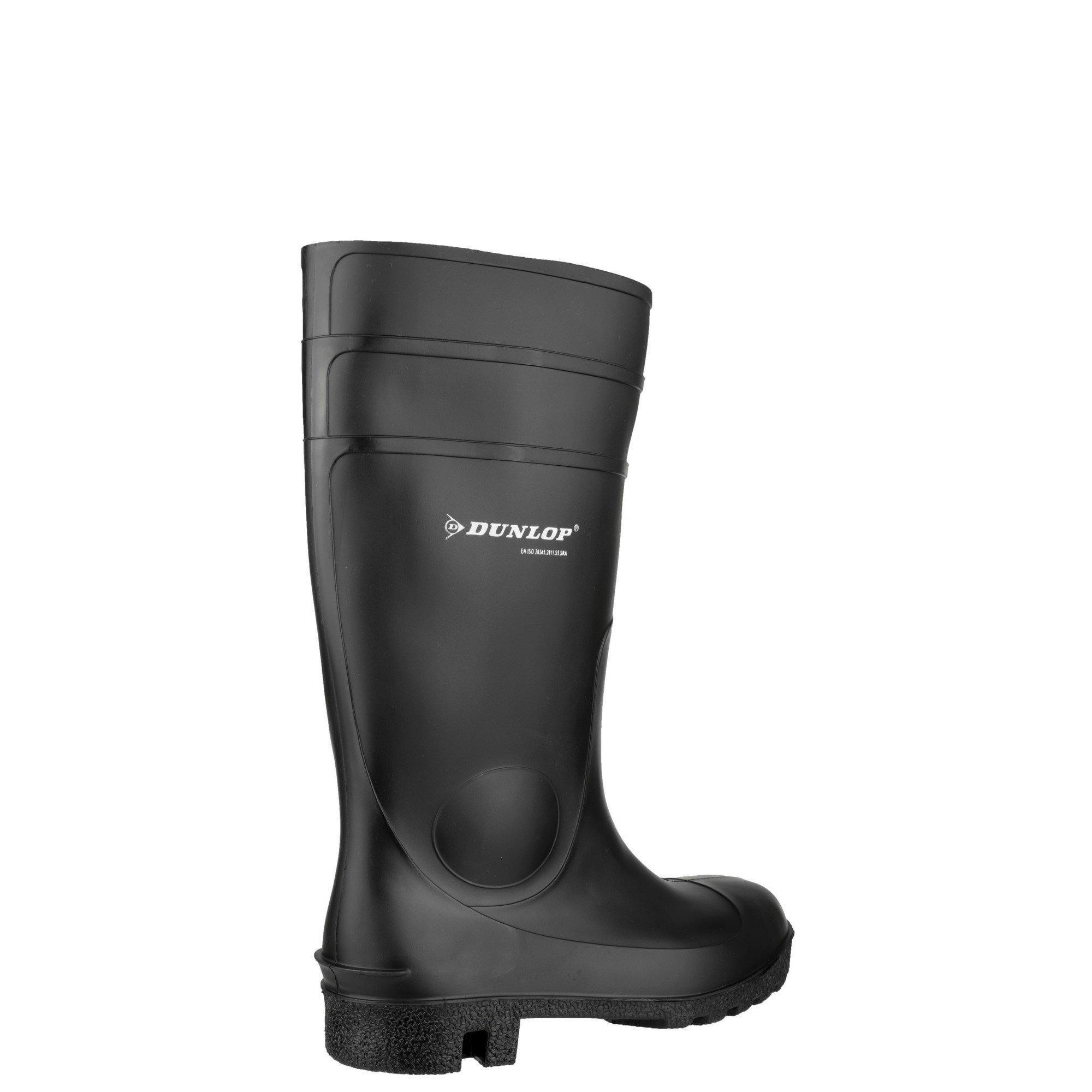 Black - Dunlop - Protomastor Full Safety Wellington - 3