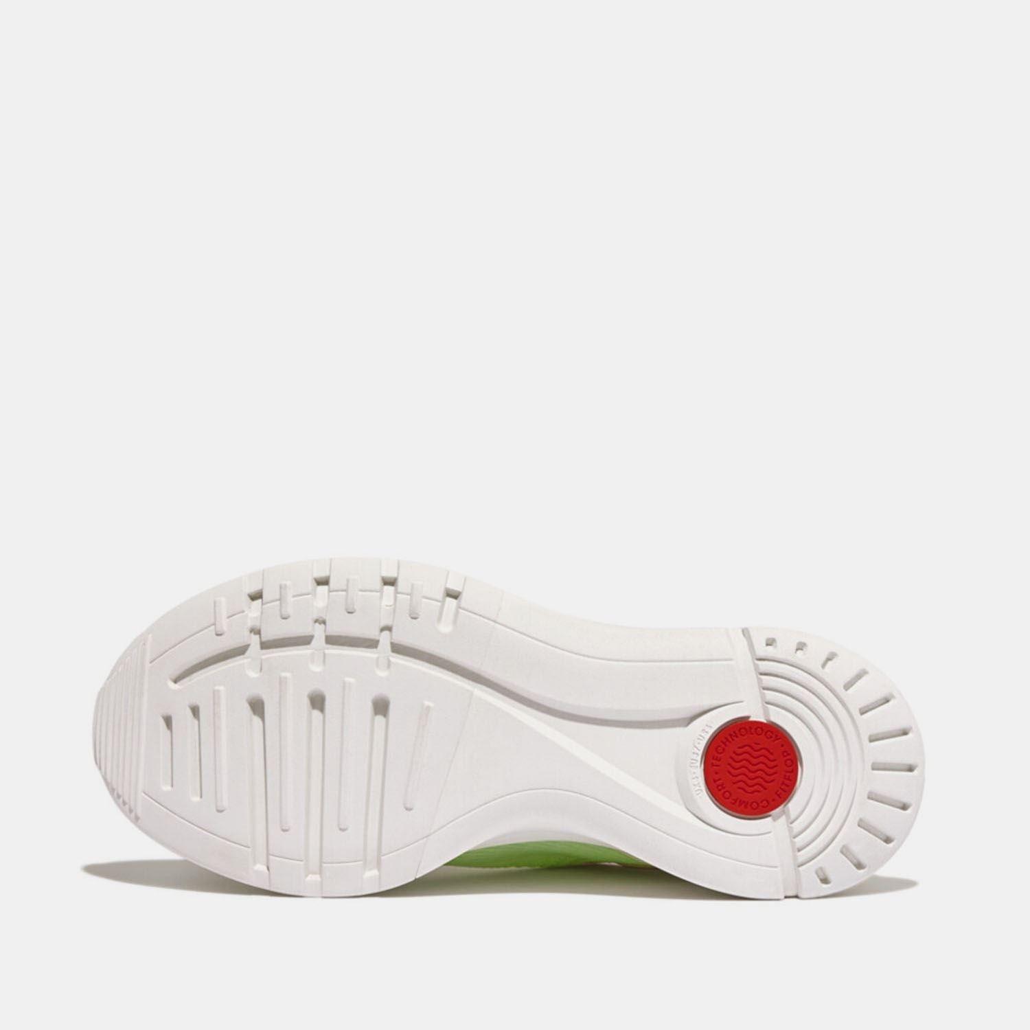 White - Fitflop - Vitamin FFX Glove In The Dark Trainers - 3