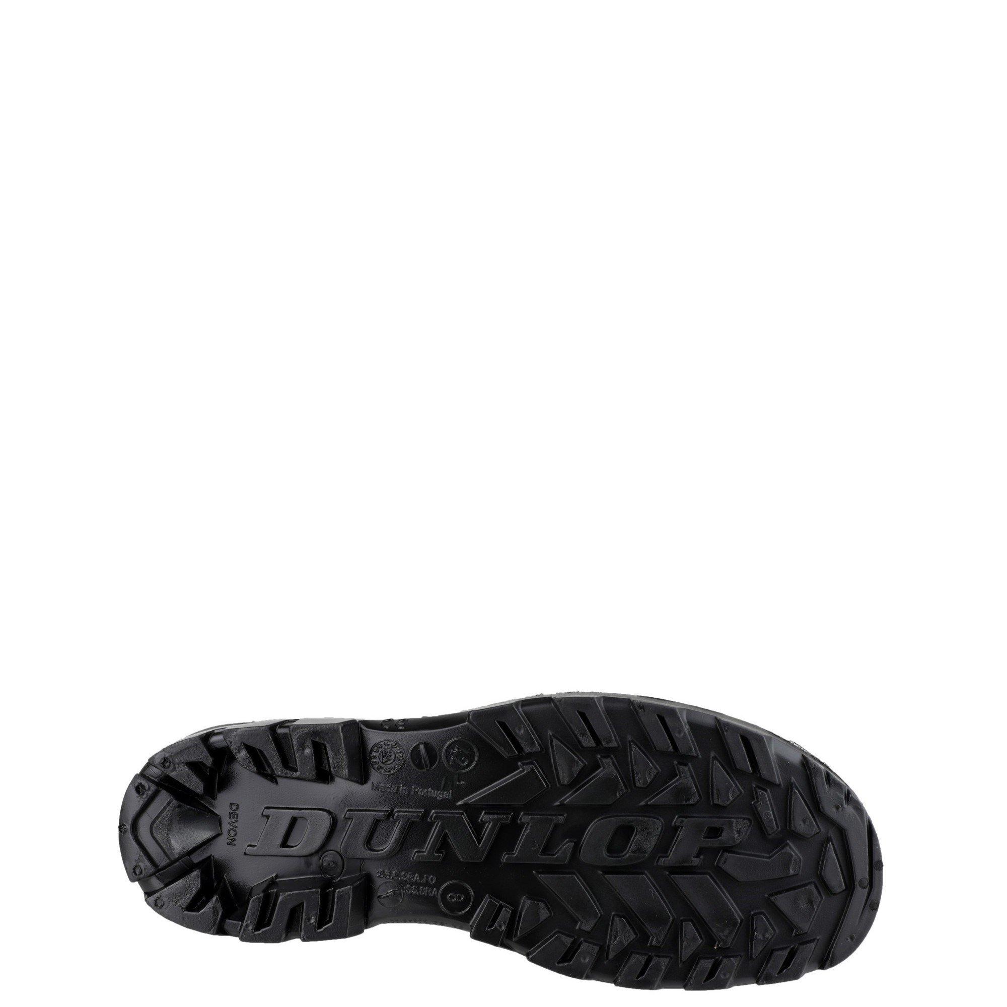 Black - Dunlop - Devon Full Safety Wellington - 4
