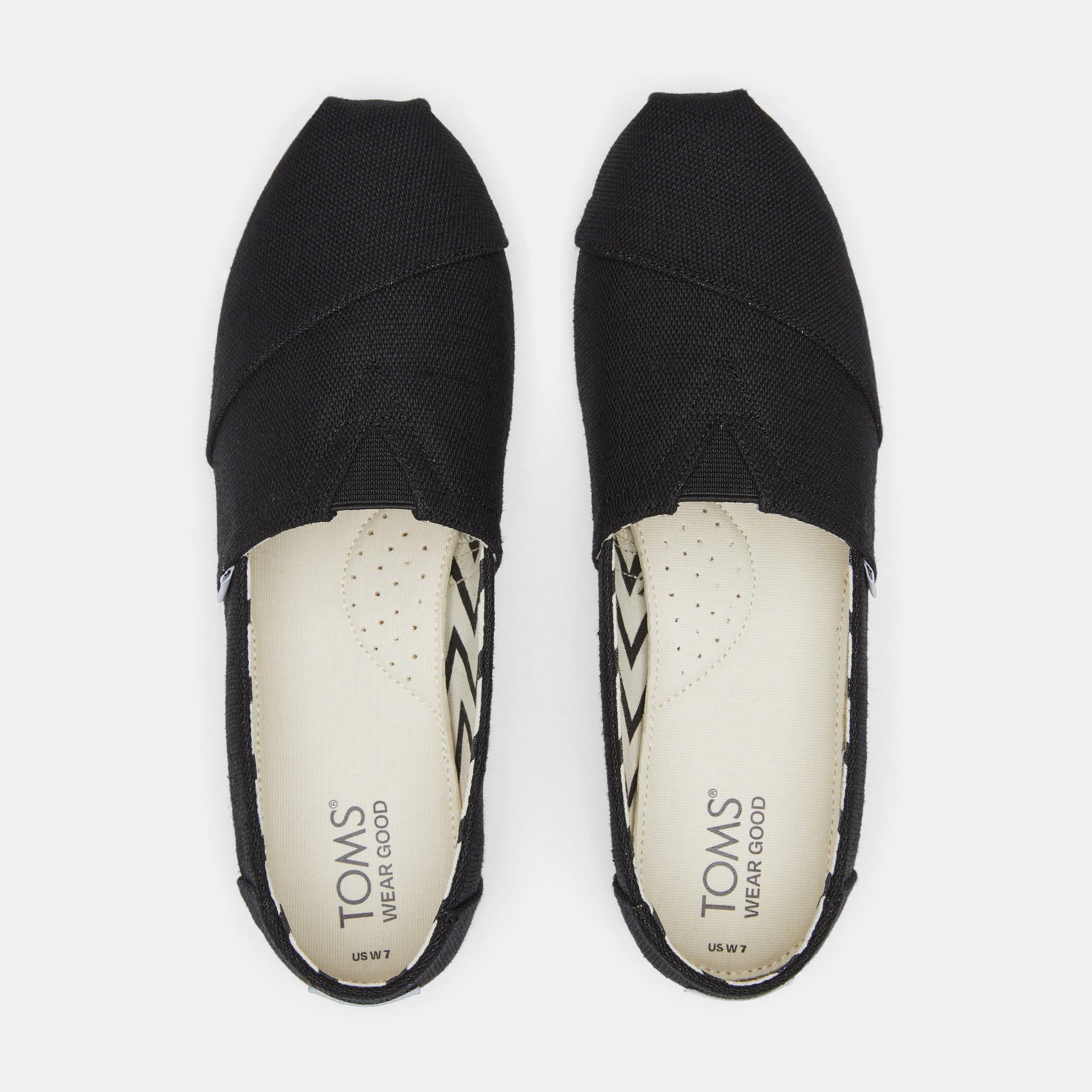 Black-White - Toms - Alpargata Classic Espadrilles - 5