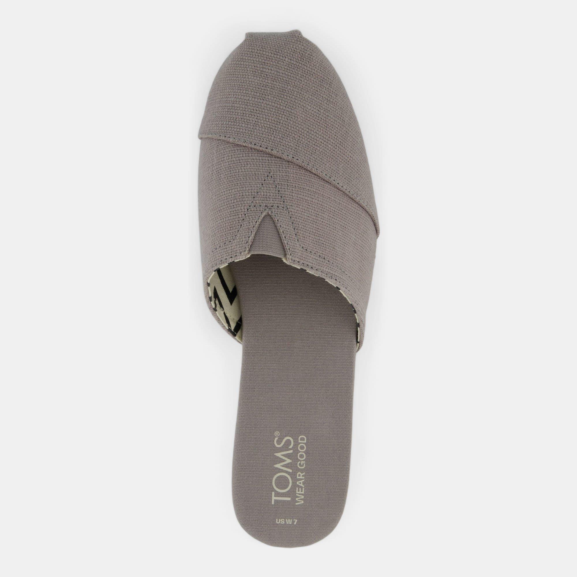 Grey - Toms - Alpargata Mules - 6