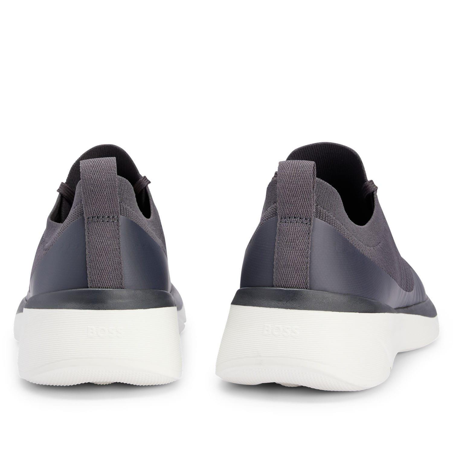 Grey - Boss - Dean Run Trainers - 4