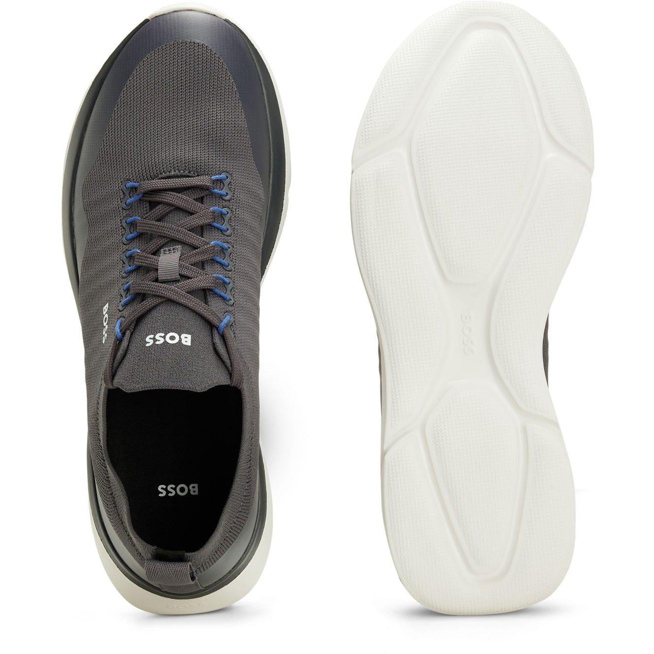 Grey - Boss - Dean Run Trainers - 5