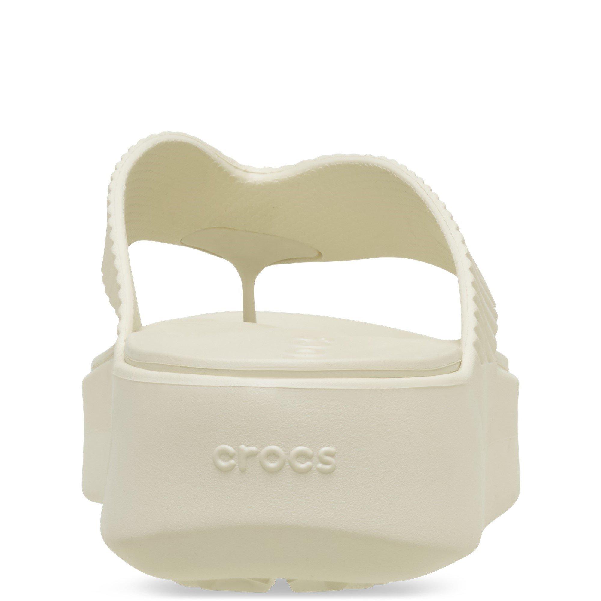 White - Crocs - Women's Getaway Flat Sandals - 3