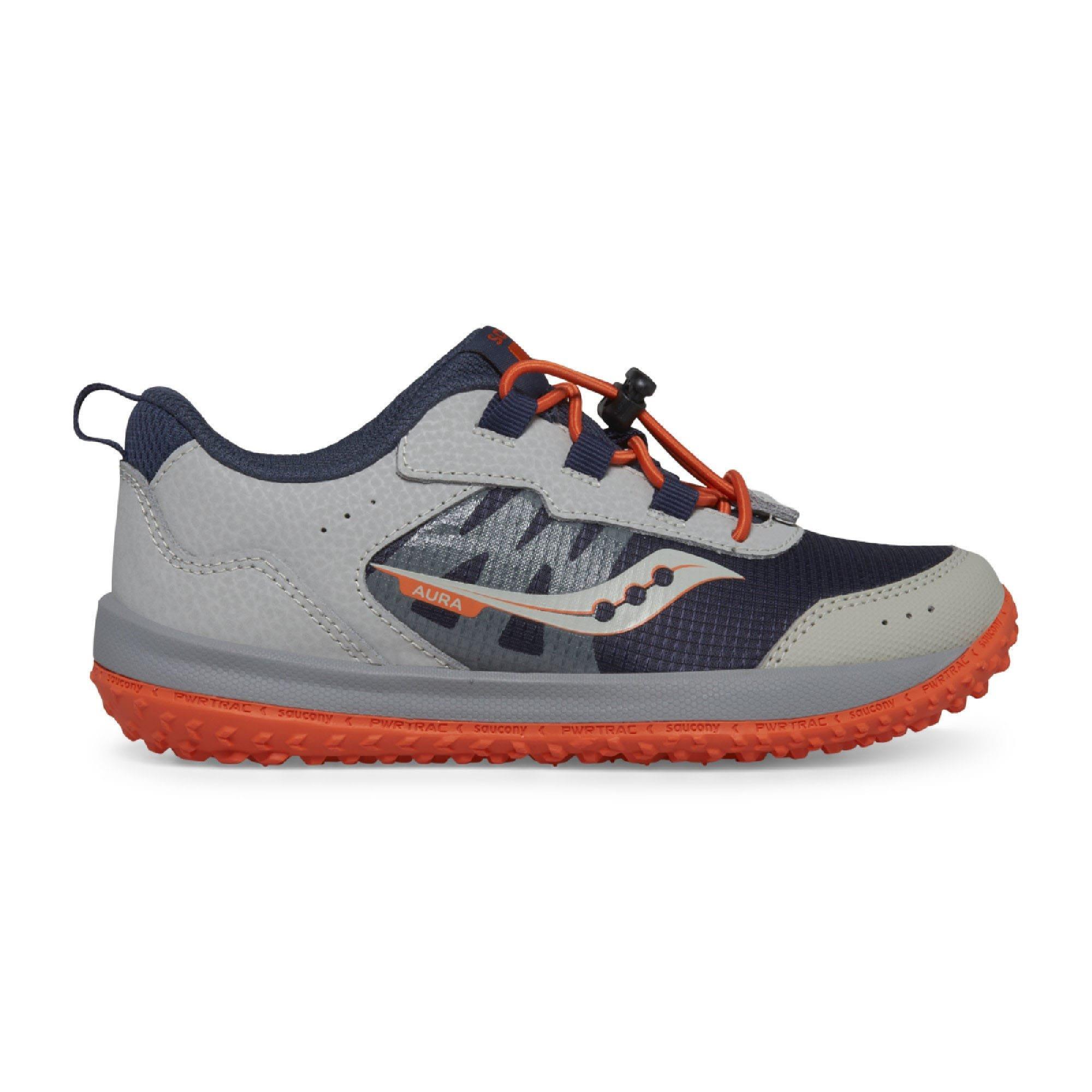 Grey Orange - Saucony - Aura Trainers - 3
