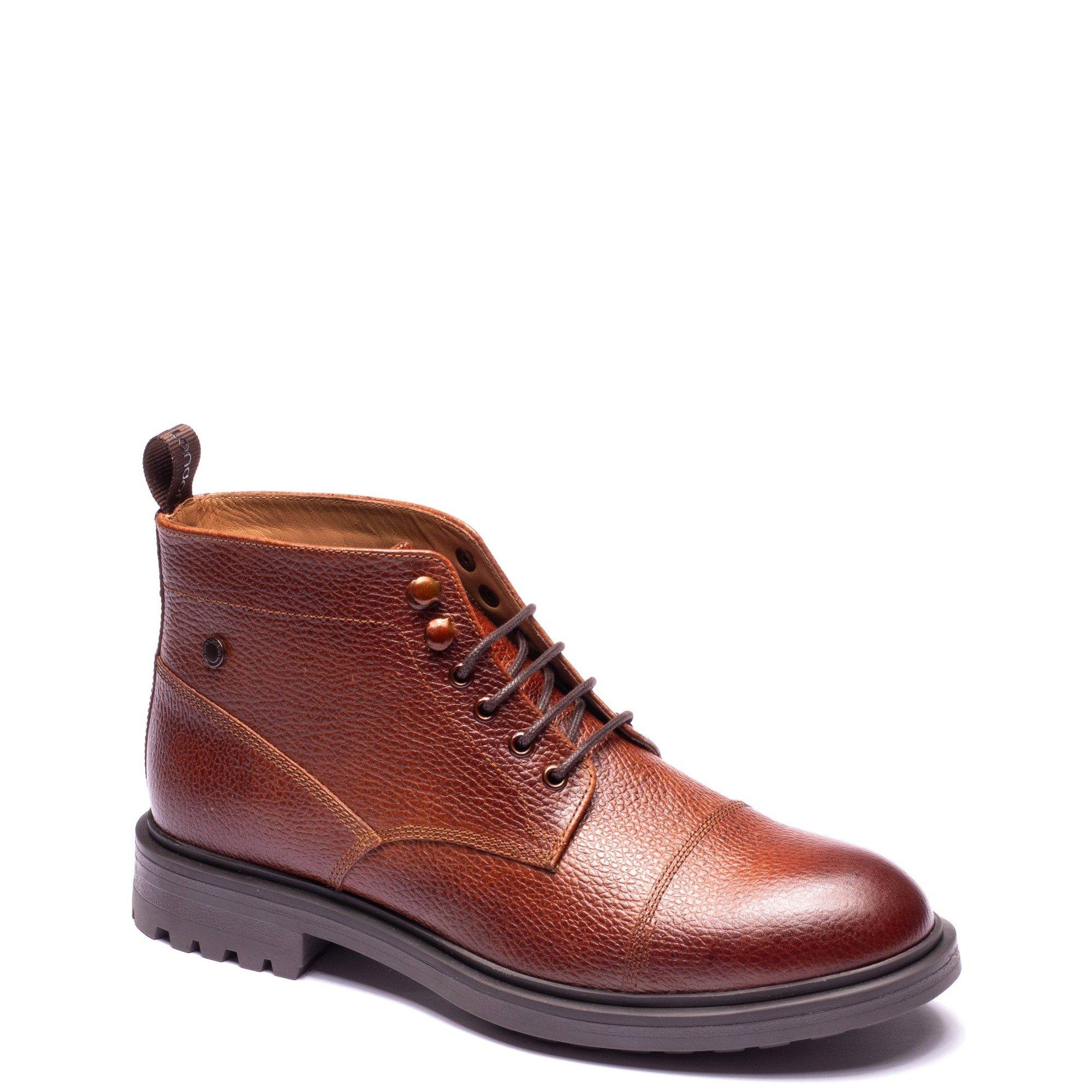 Tan - Base London - MERCER TOE CAP BOOT - 2