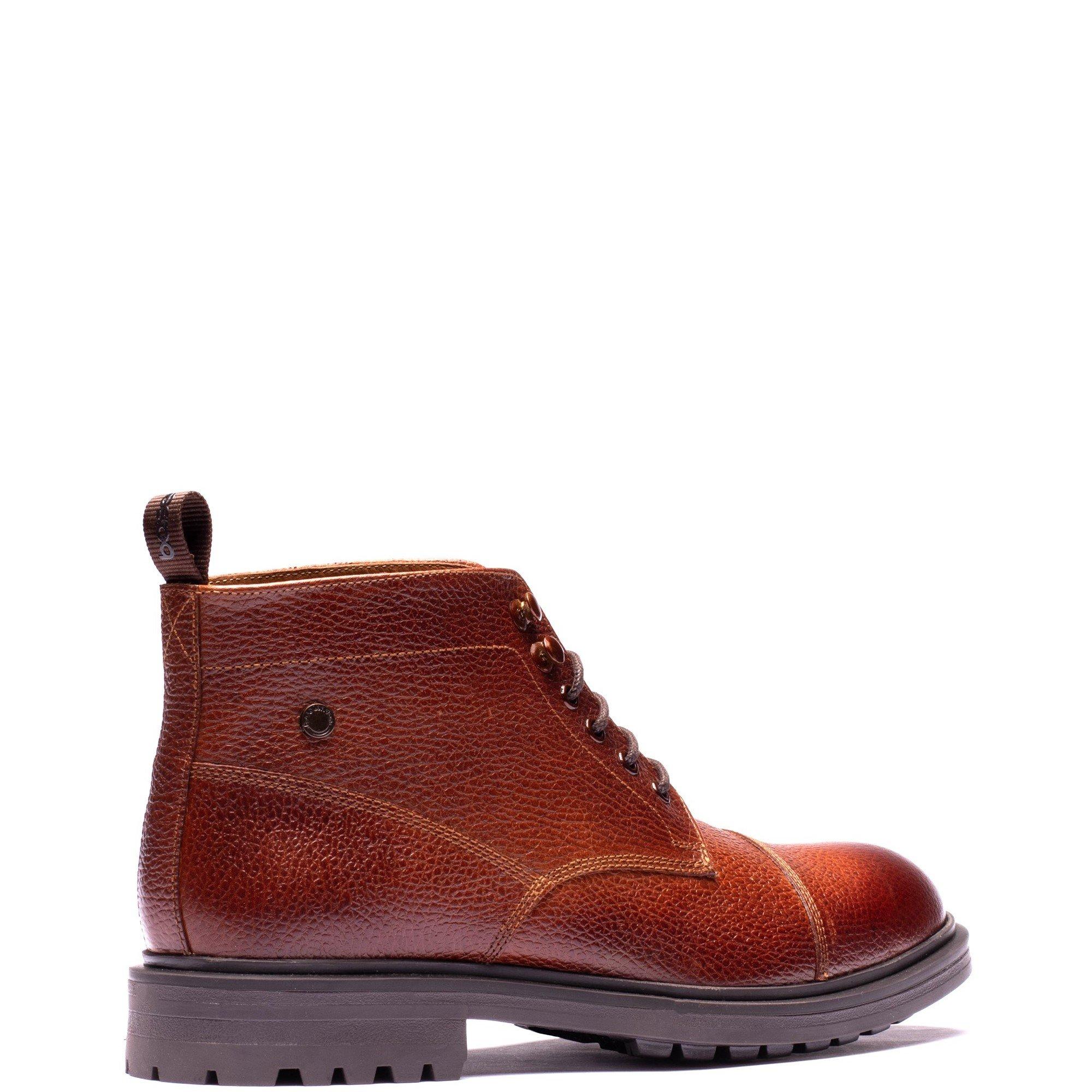 Tan - Base London - MERCER TOE CAP BOOT - 3