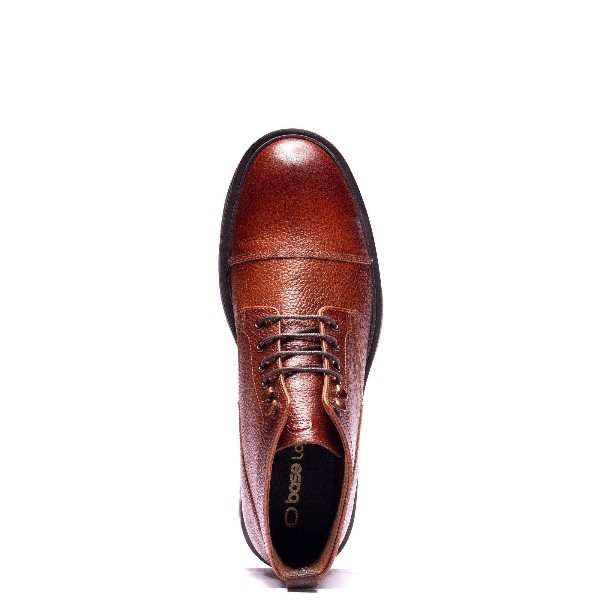 Tan - Base London - MERCER TOE CAP BOOT - 4