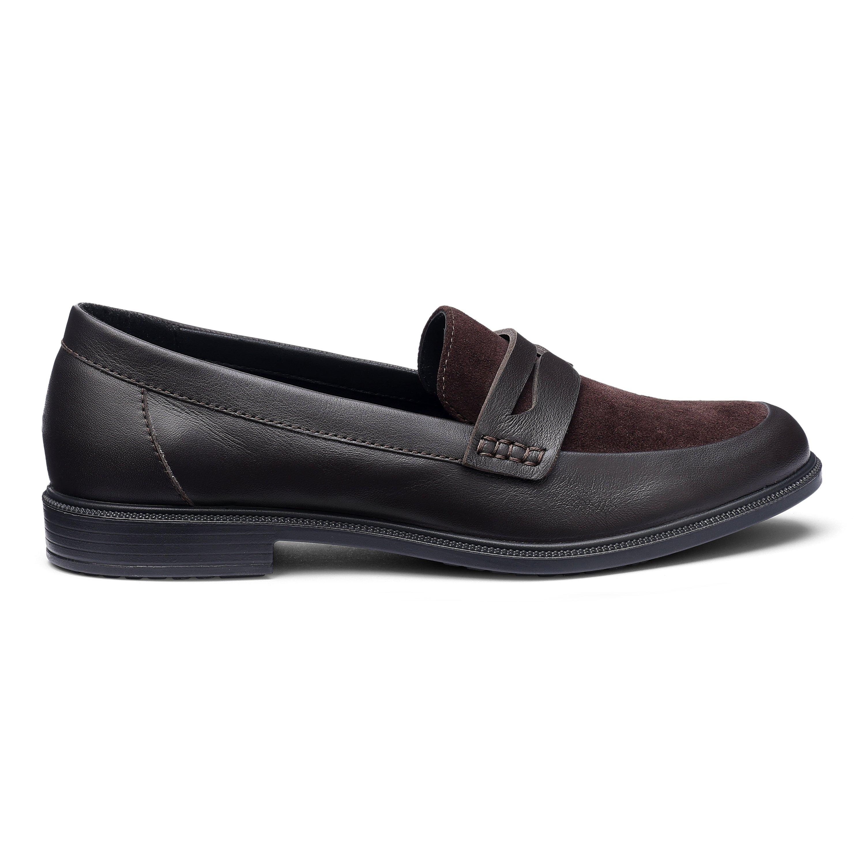 Chocolate - Hotter - Dorset Standard Fit Loafers - 1