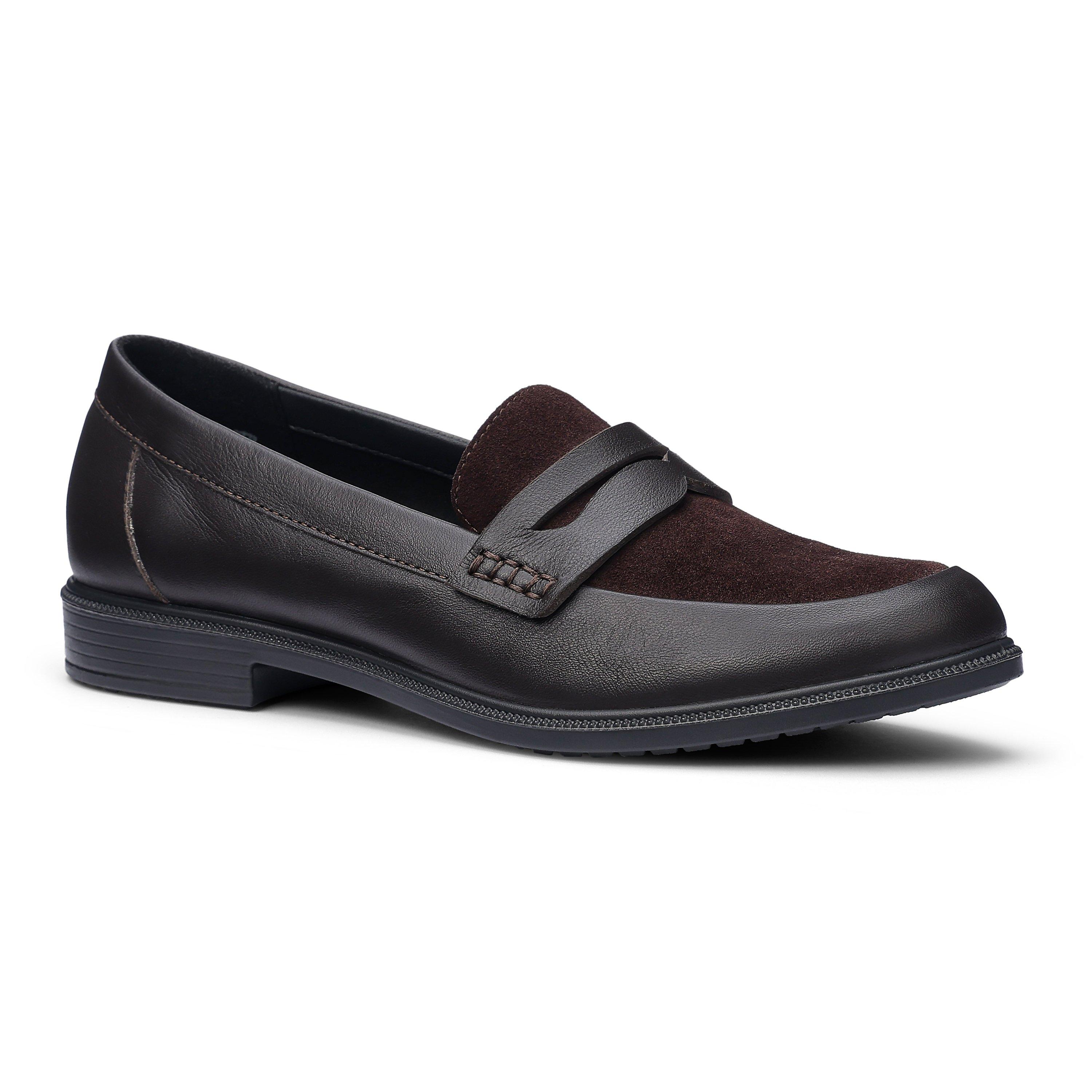 Chocolate - Hotter - Dorset Standard Fit Loafers - 2