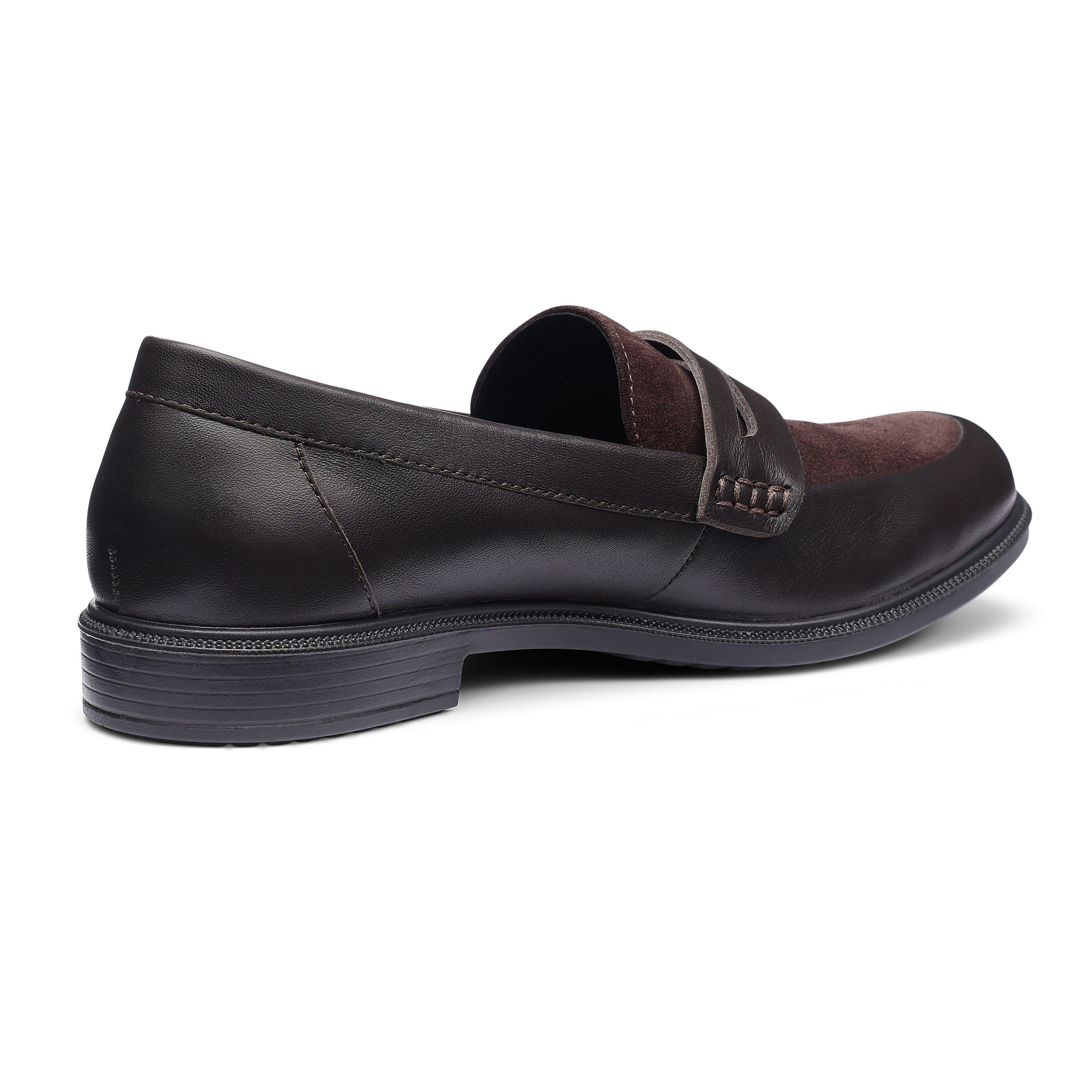 Chocolate - Hotter - Dorset Standard Fit Loafers - 4