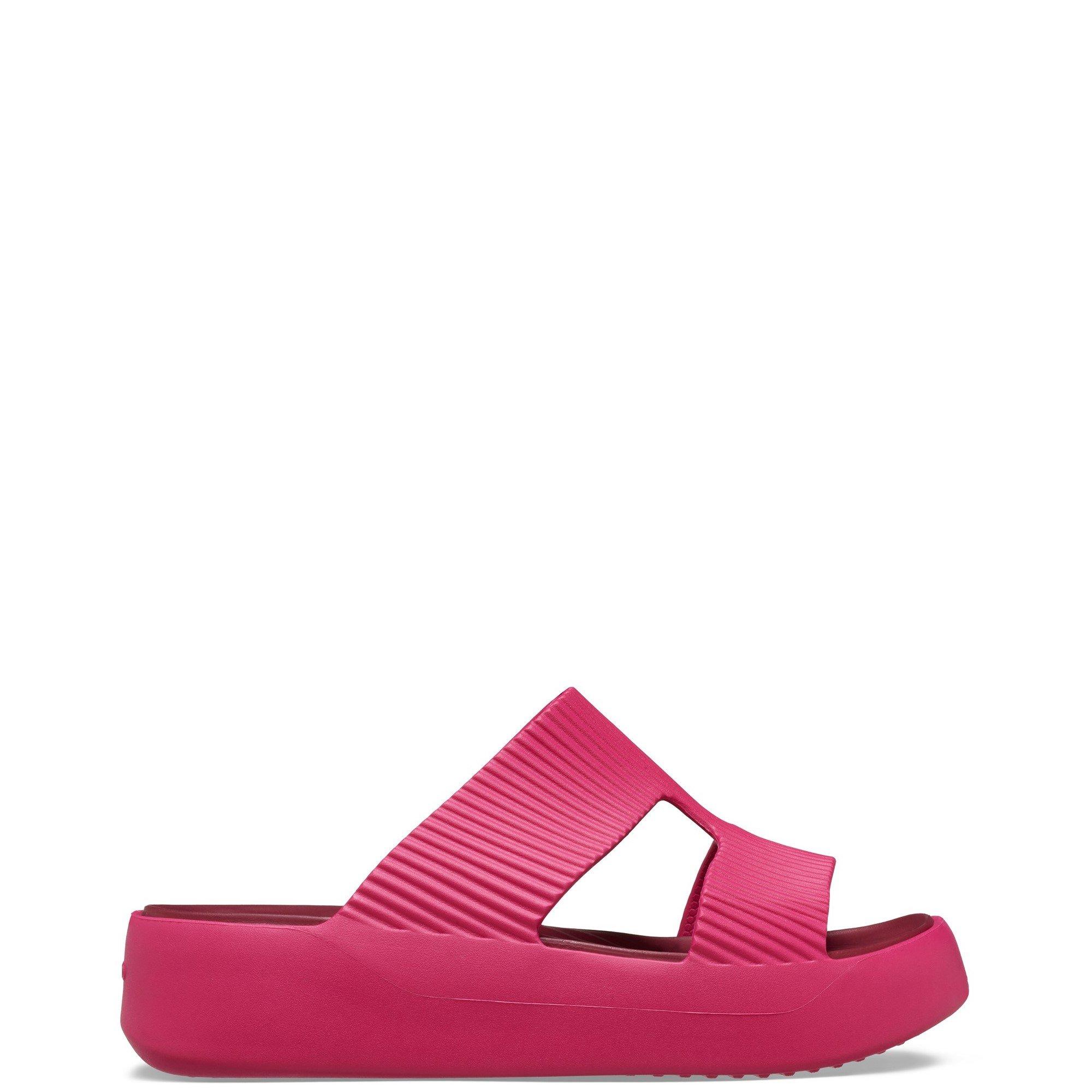 Pink - Crocs - Women's Getaway Platform H-Strap Sandals - 1