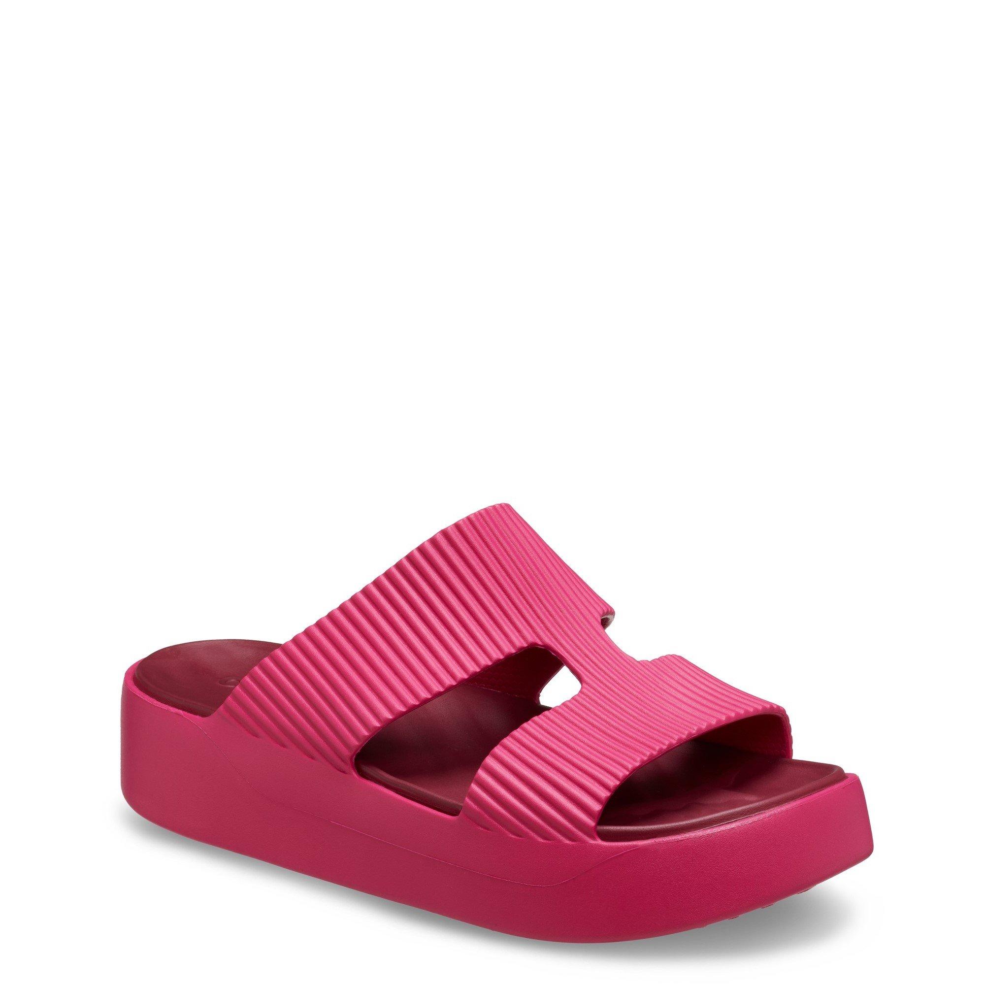 Pink - Crocs - Women's Getaway Platform H-Strap Sandals - 2