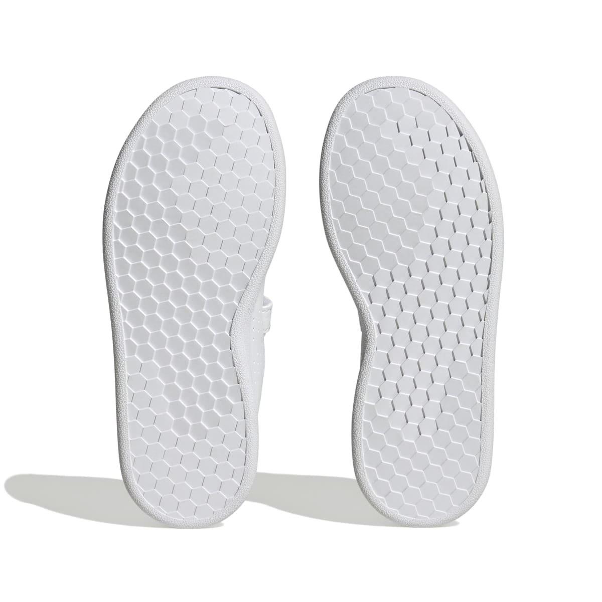 Wit Zwart - adidas - Kids Advantage Court Lifestyle Shoes - 4