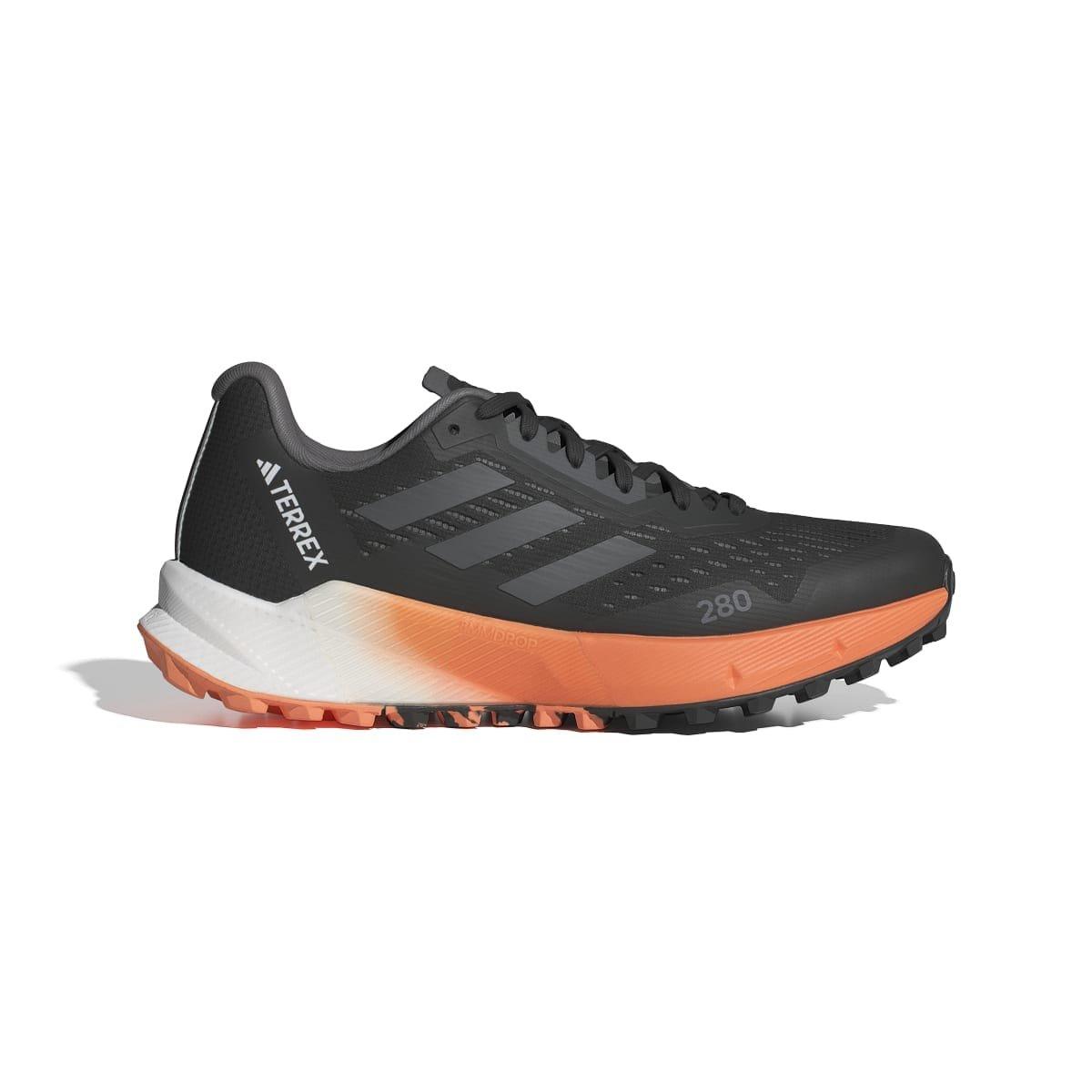 Schwarz Grau - adidas - Terrex Agravic Flow 2.0 Trail Running Shoes - 1