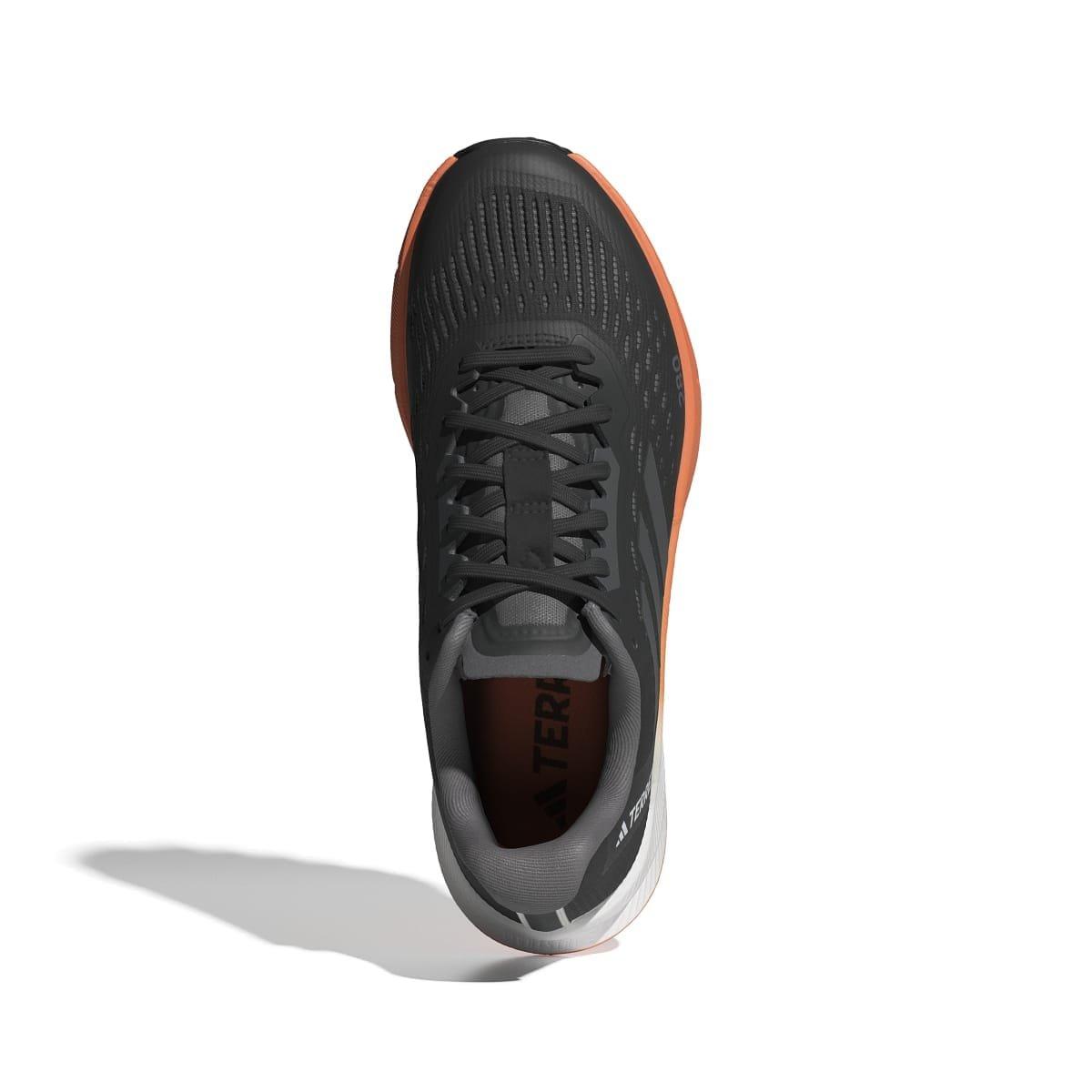 Schwarz Grau - adidas - Terrex Agravic Flow 2.0 Trail Running Shoes - 3