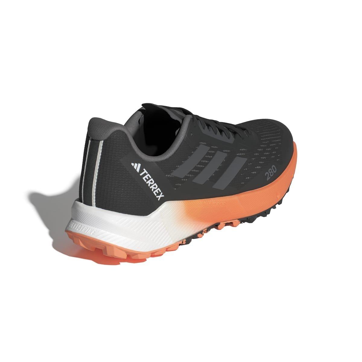 Schwarz Grau - adidas - Terrex Agravic Flow 2.0 Trail Running Shoes - 7