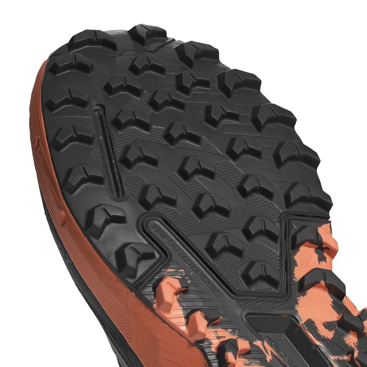 Schwarz Grau - adidas - Terrex Agravic Flow 2.0 Trail Running Shoes - 9