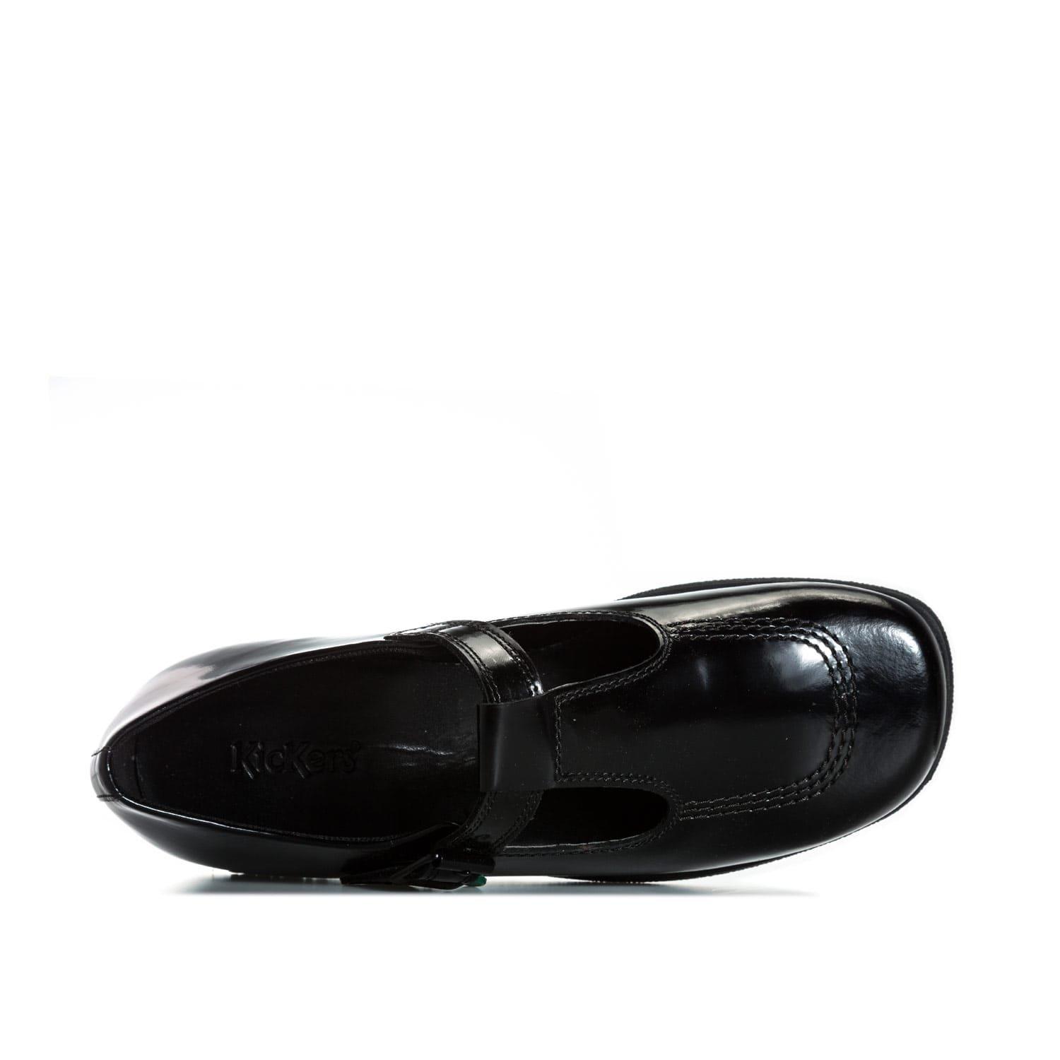 Black - Kickers - Fragma T Patent Shoes - 4