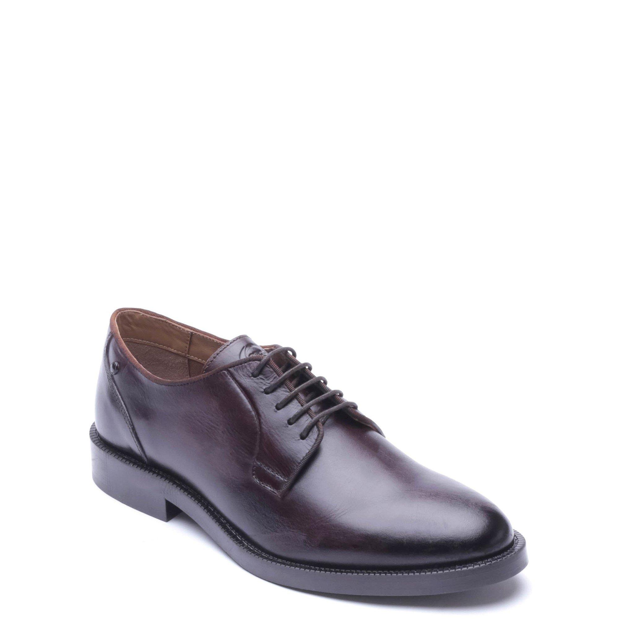 Brown - Base London - LUCA LACE UP SHOE - 2