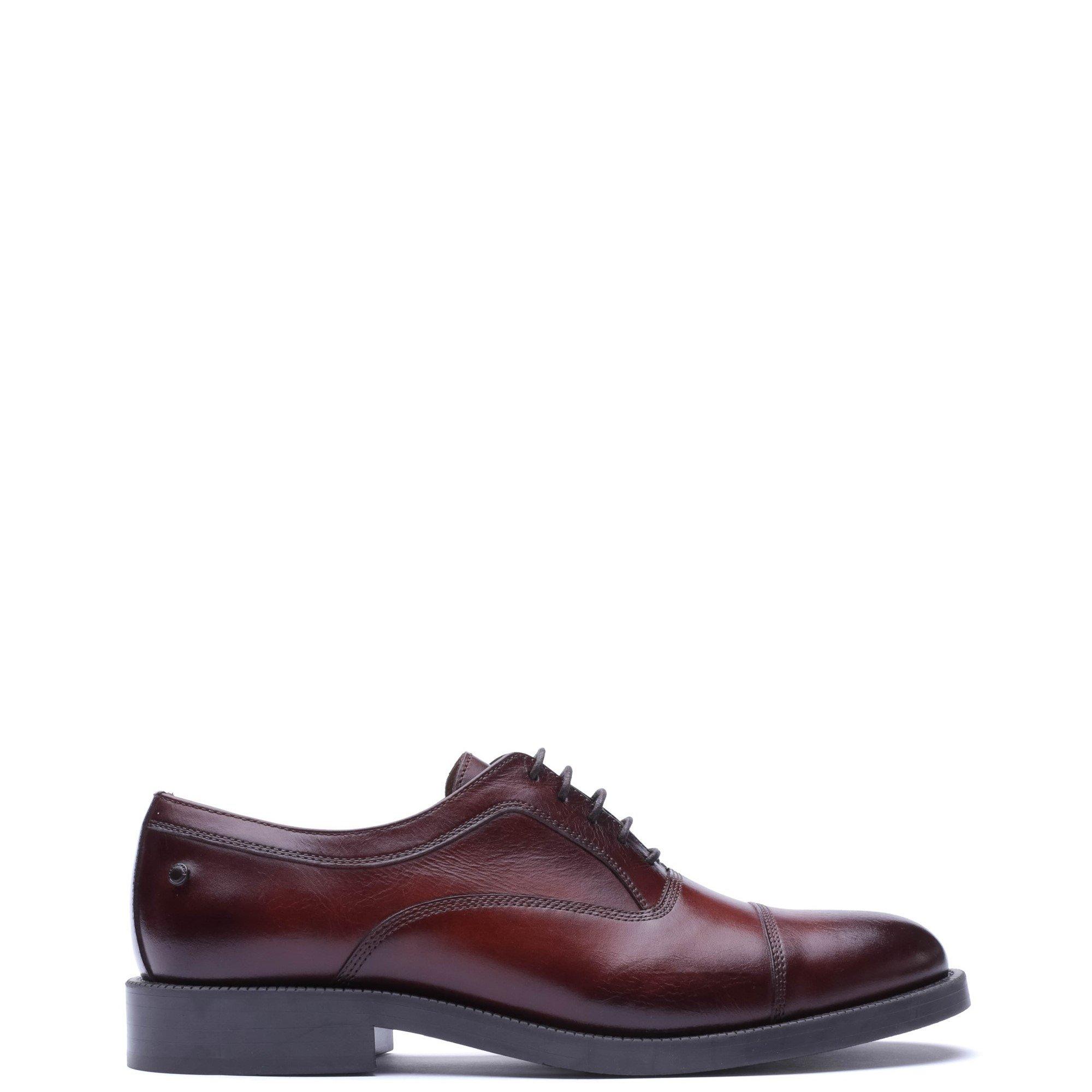 Tan - Base London - ROMA TOE CAP SHOE - 1