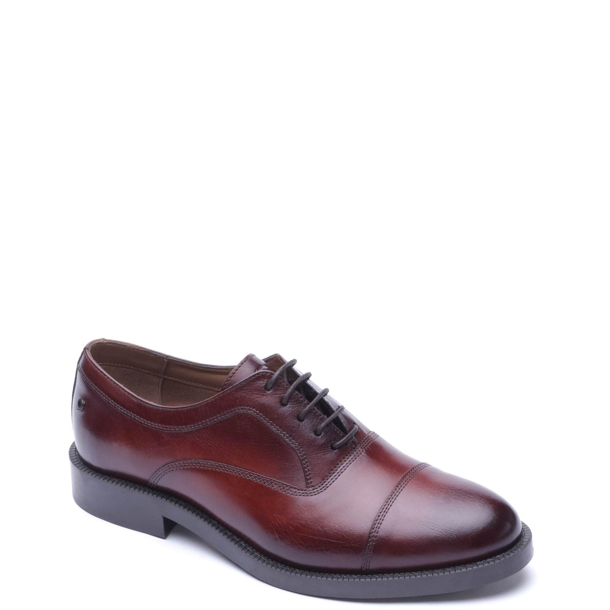 Tan - Base London - ROMA TOE CAP SHOE - 2