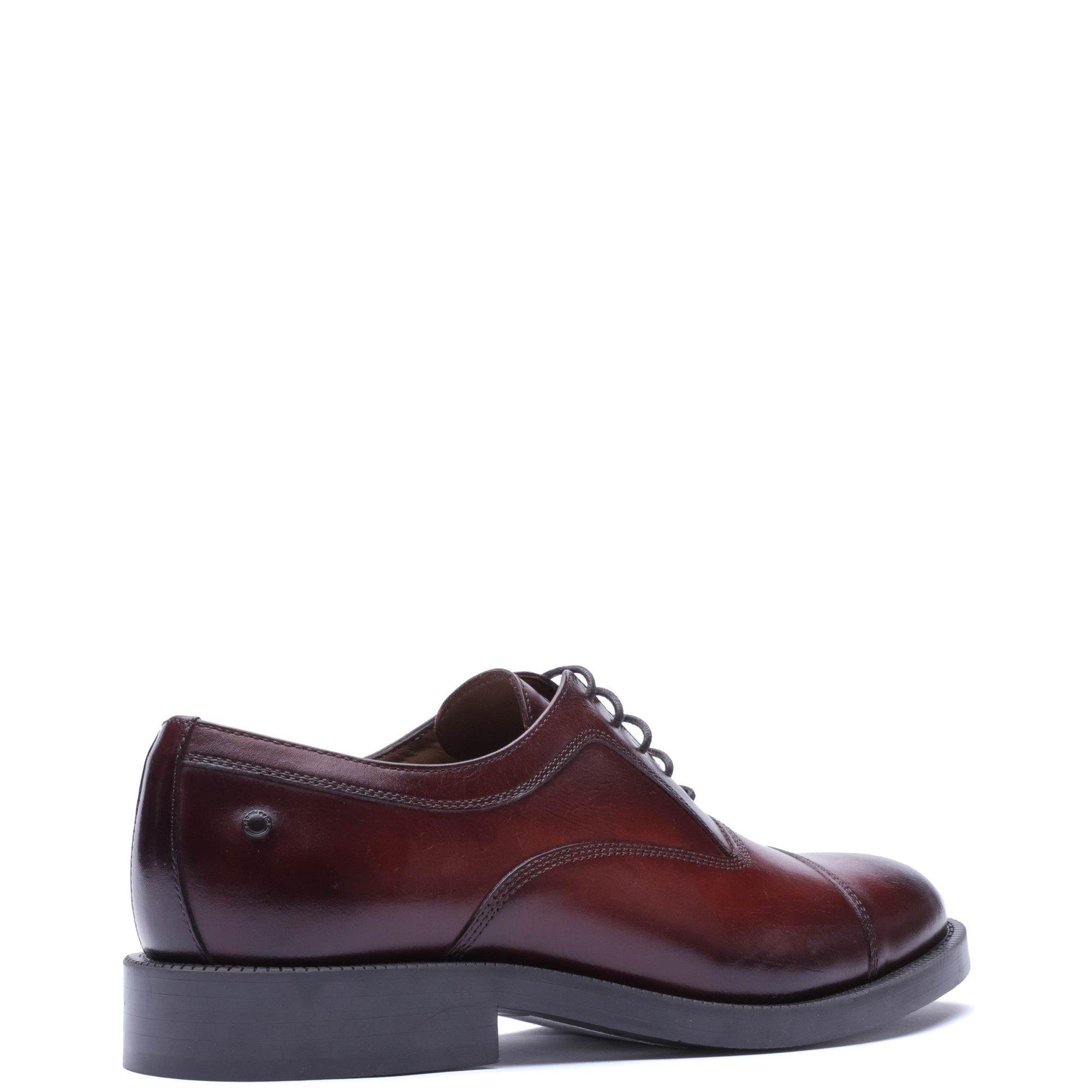 Tan - Base London - ROMA TOE CAP SHOE - 3
