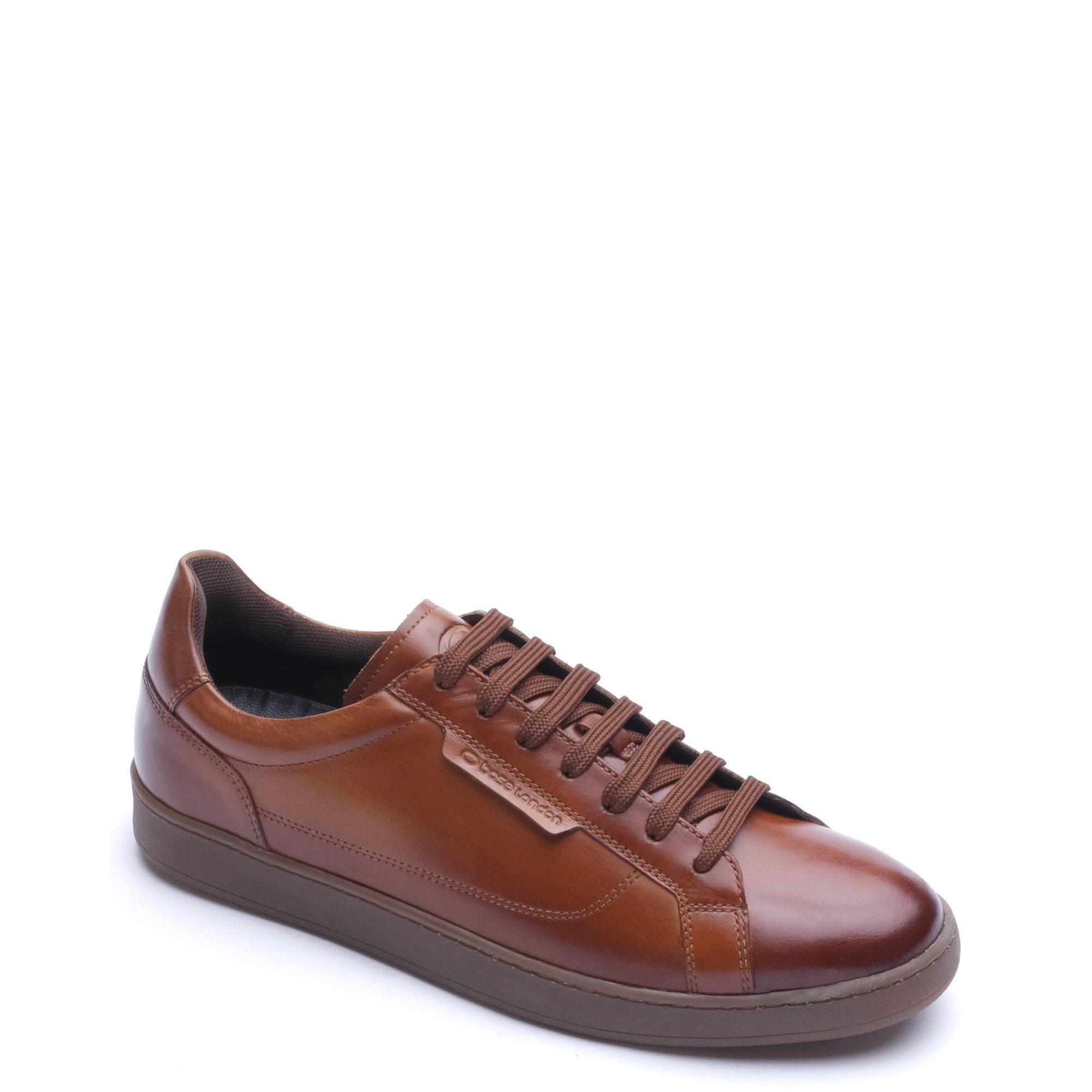 Tan - Base London - ZAMMO LACE UP TRAINER - 2