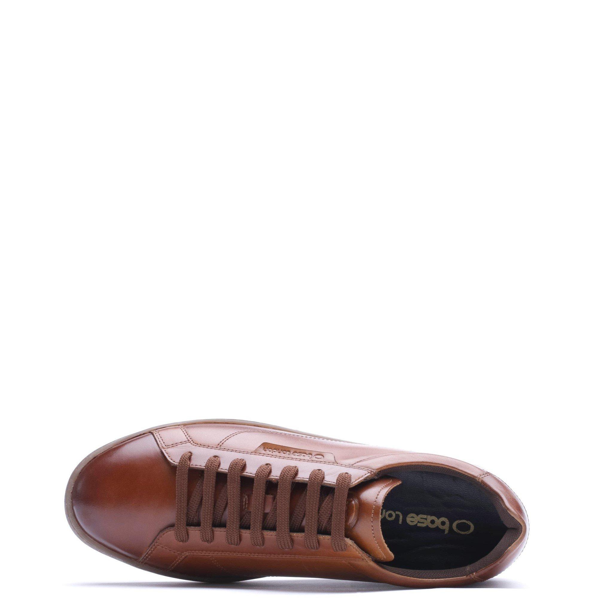 Tan - Base London - ZAMMO LACE UP TRAINER - 4