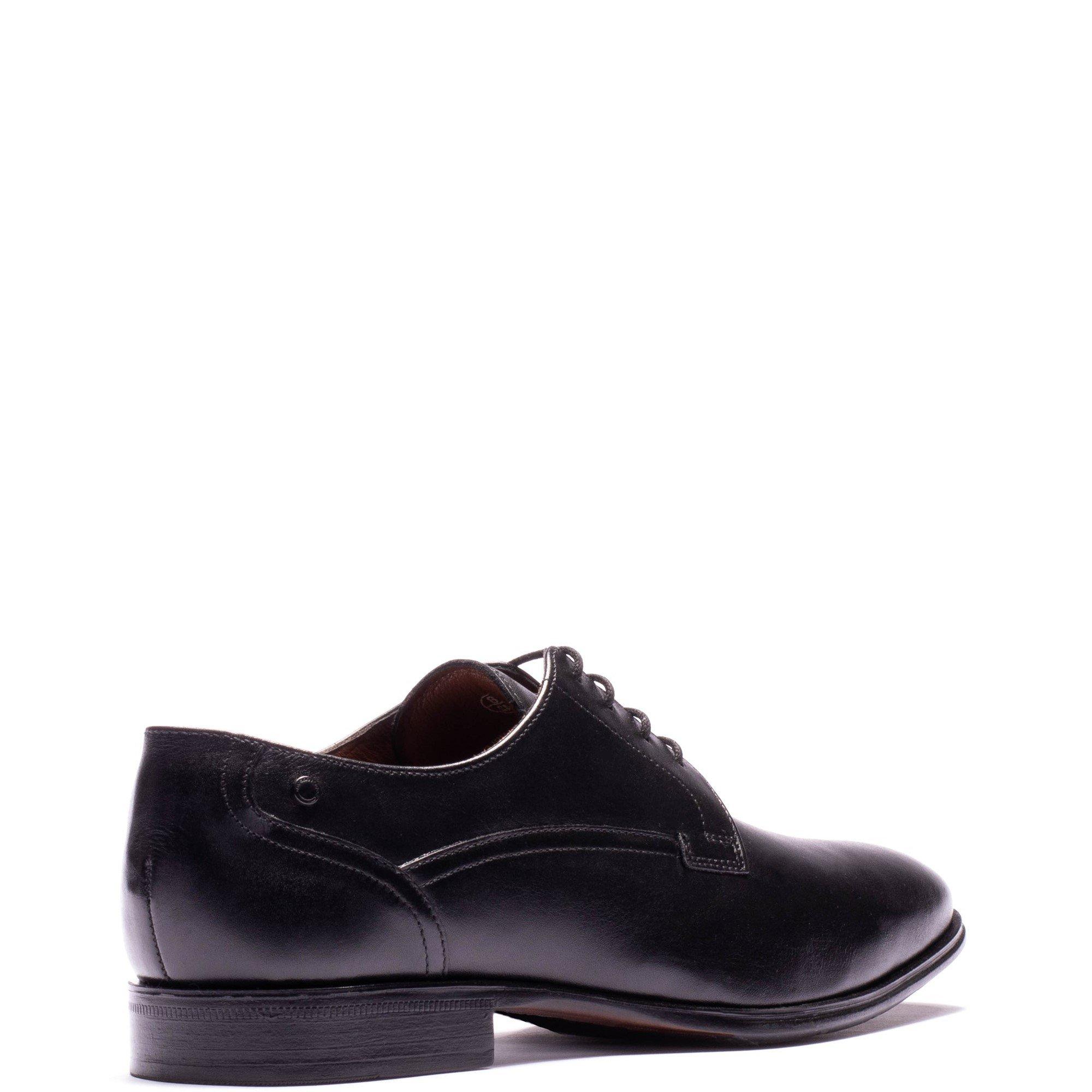 Black - Base London - VANCE LACE UP SHOE - 3
