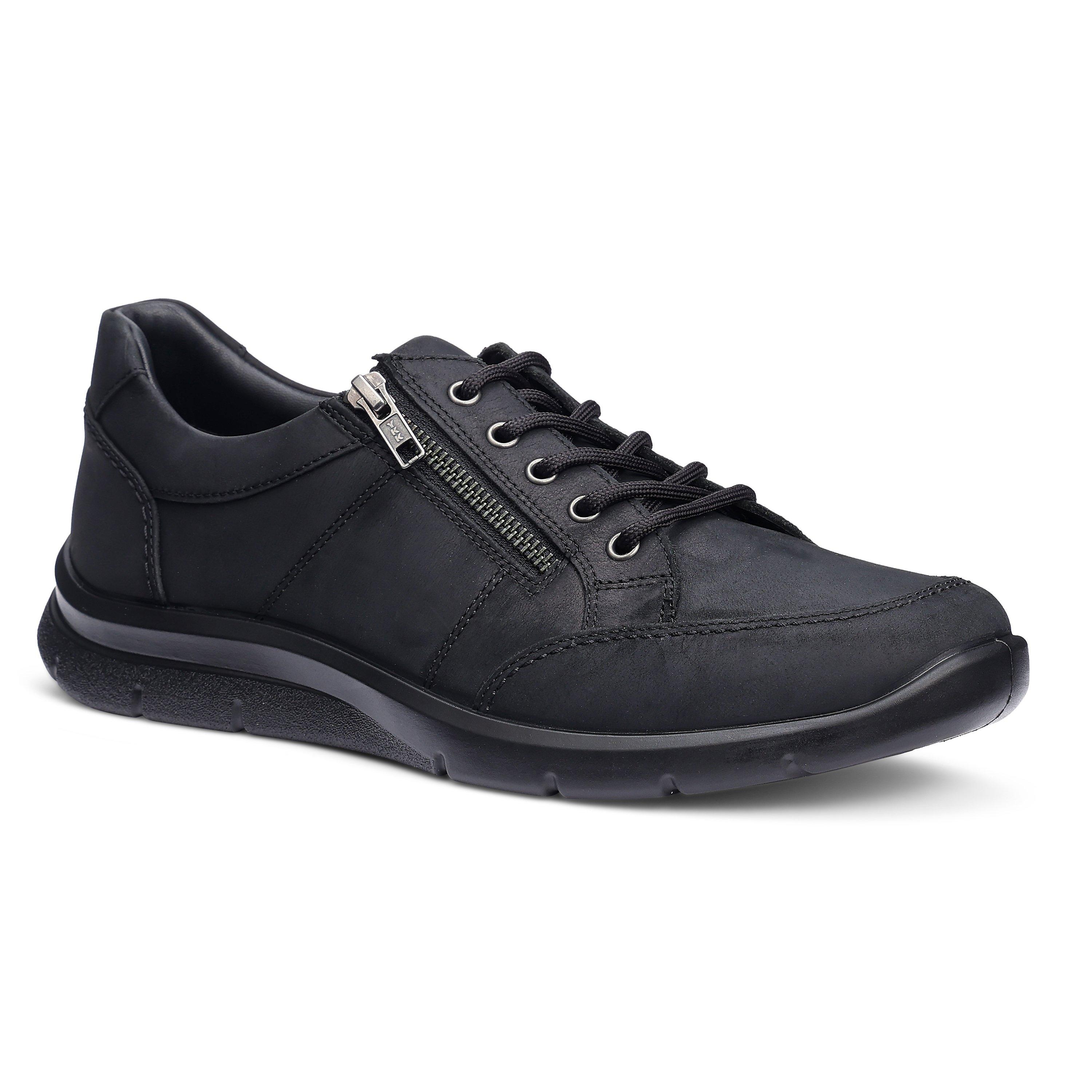 Black - Hotter - Finn Wide Fit Mens Shoes - 2