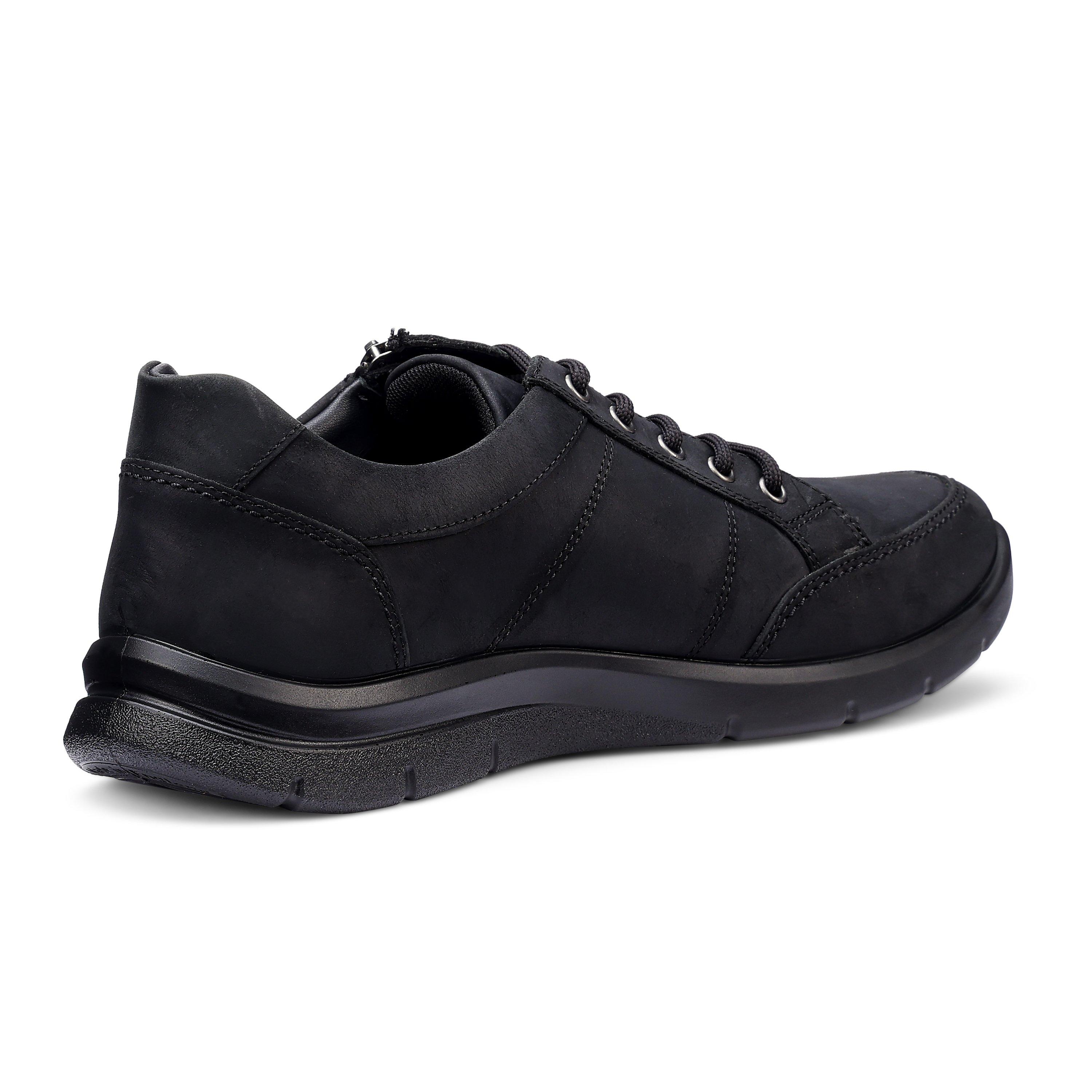 Black - Hotter - Finn Wide Fit Mens Shoes - 4