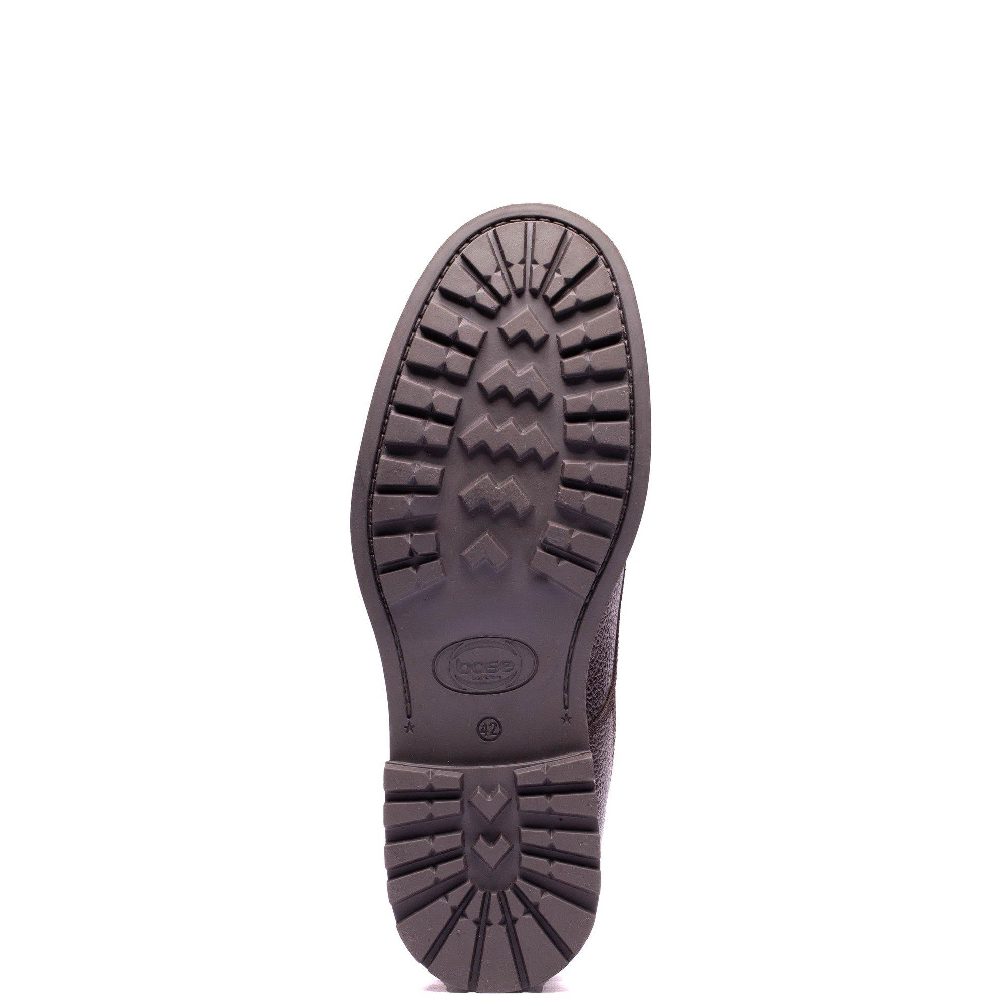 Brown - Base London - MERCER TOE CAP BOOT - 4