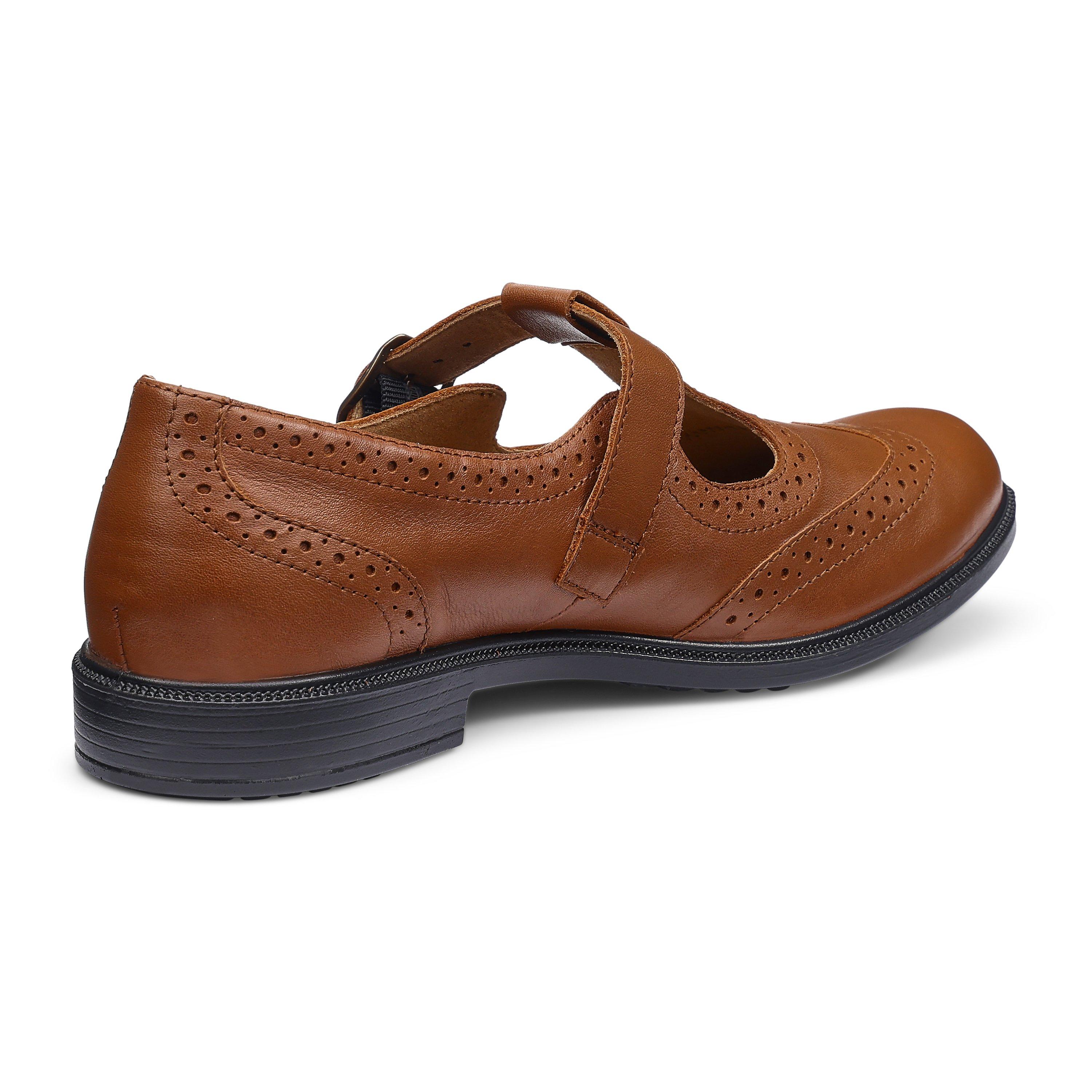 Rich Tan - Hotter - Lumen Standard Fit T-Bar Shoes - 4
