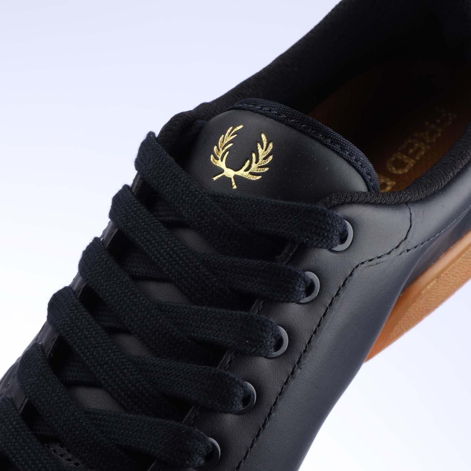 Navy - Fred Perry - B722 Leather Trainers - 7