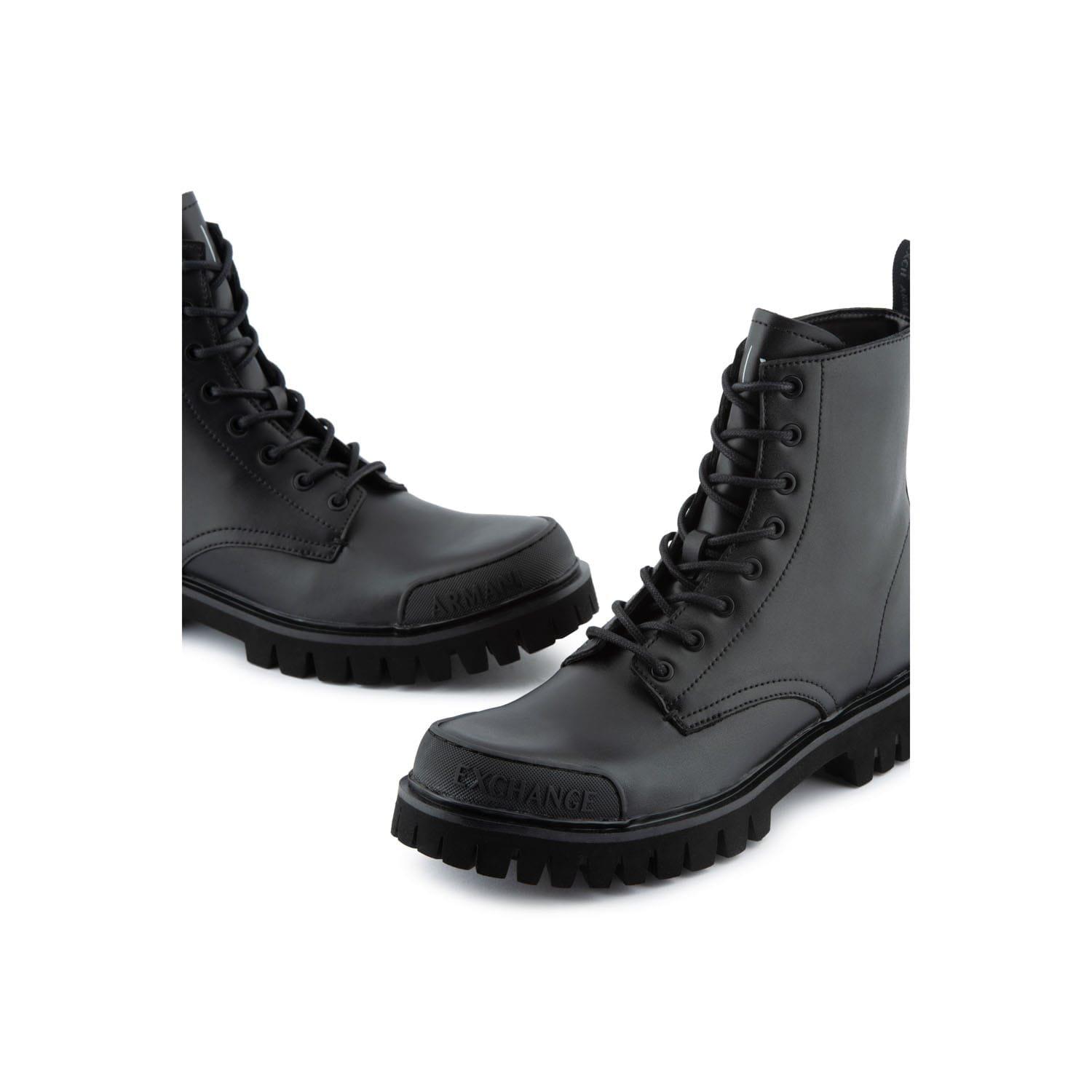 Black - Armani Exchange - Boots - 4