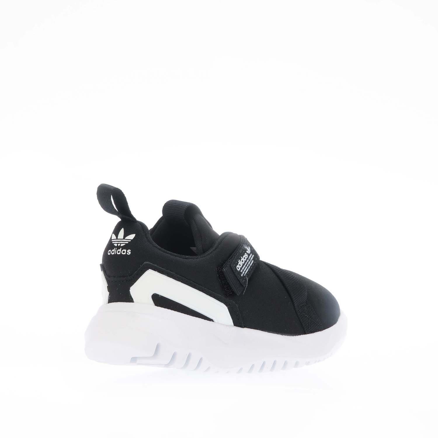 Black-White - adidas Originals - Flex 2.0 Trainers - 3