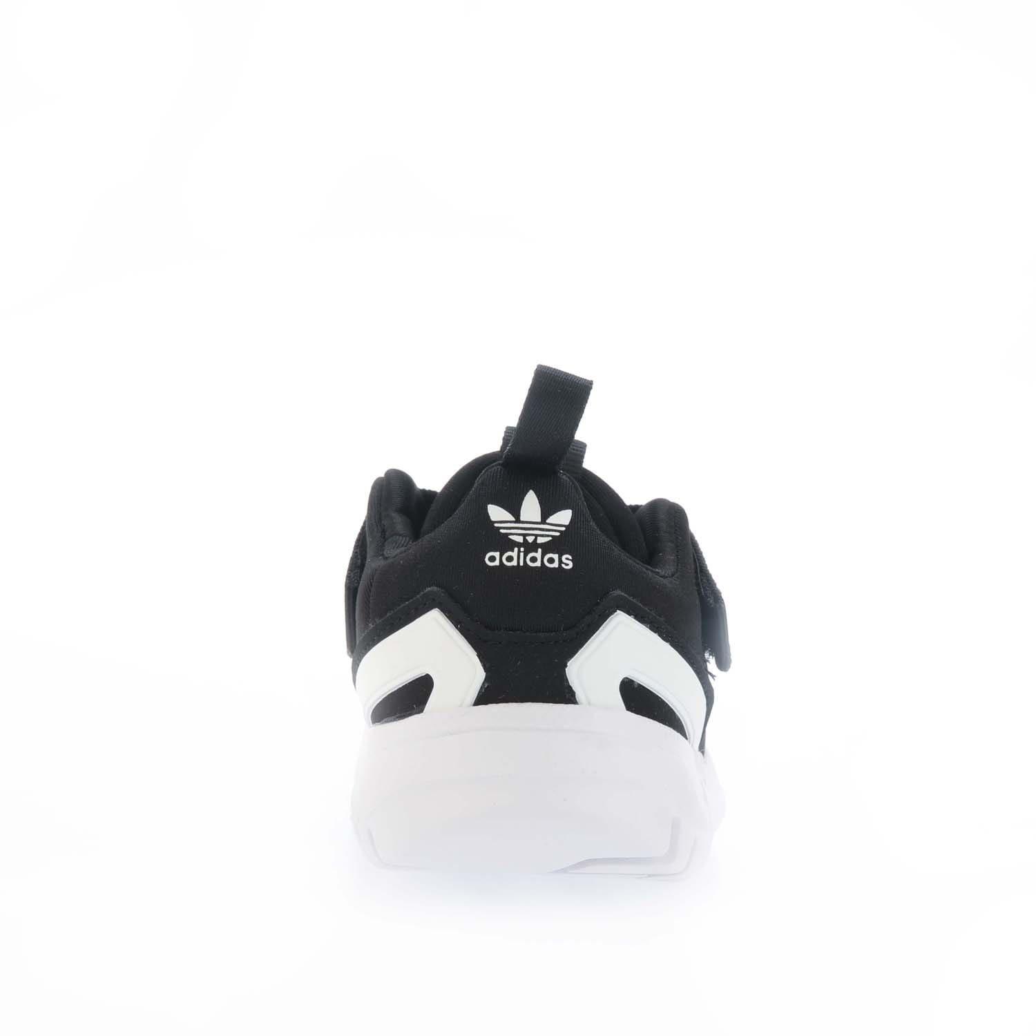 Black-White - adidas Originals - Flex 2.0 Trainers - 6