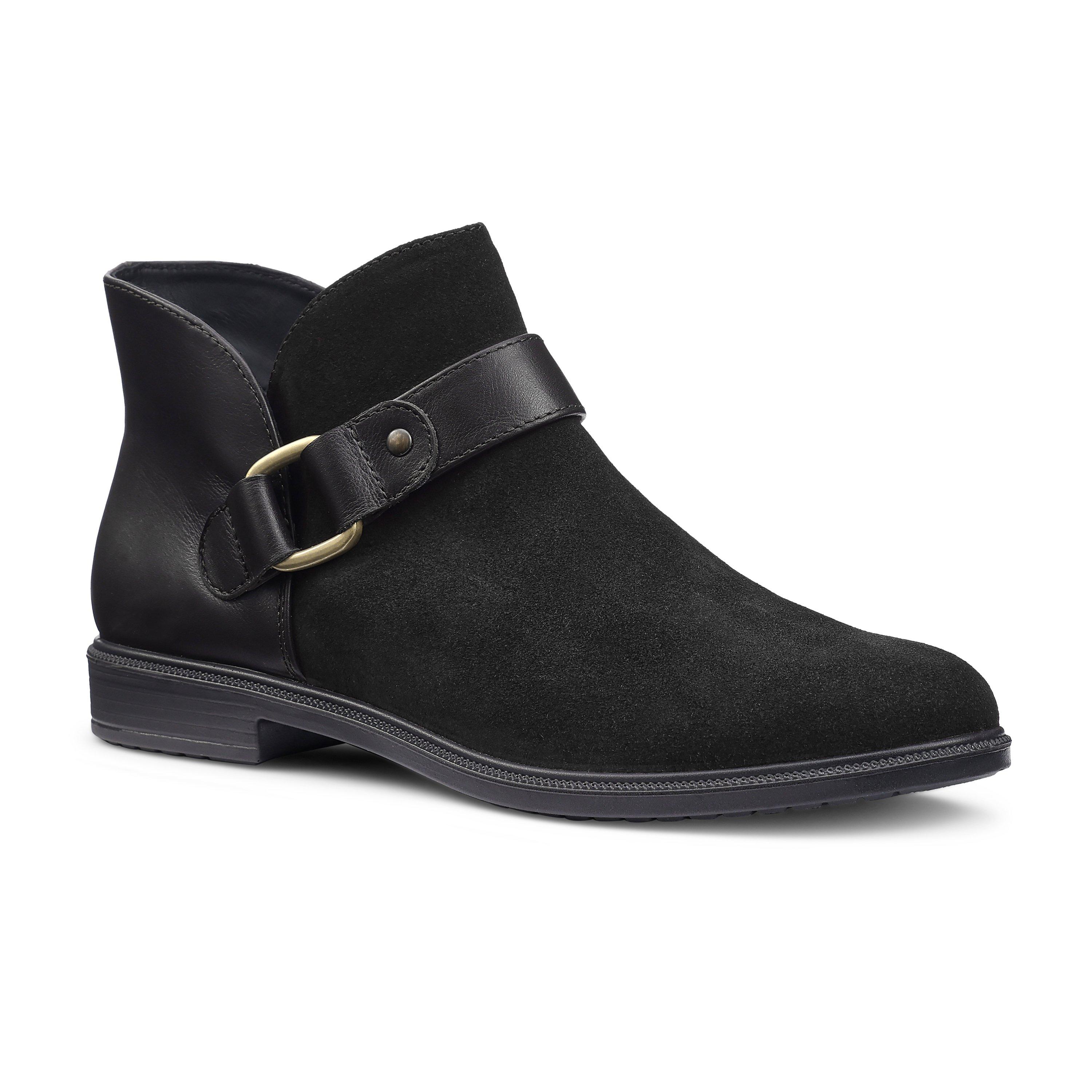 Black - Hotter - Linton Standard Fit Ankle Boots - 2