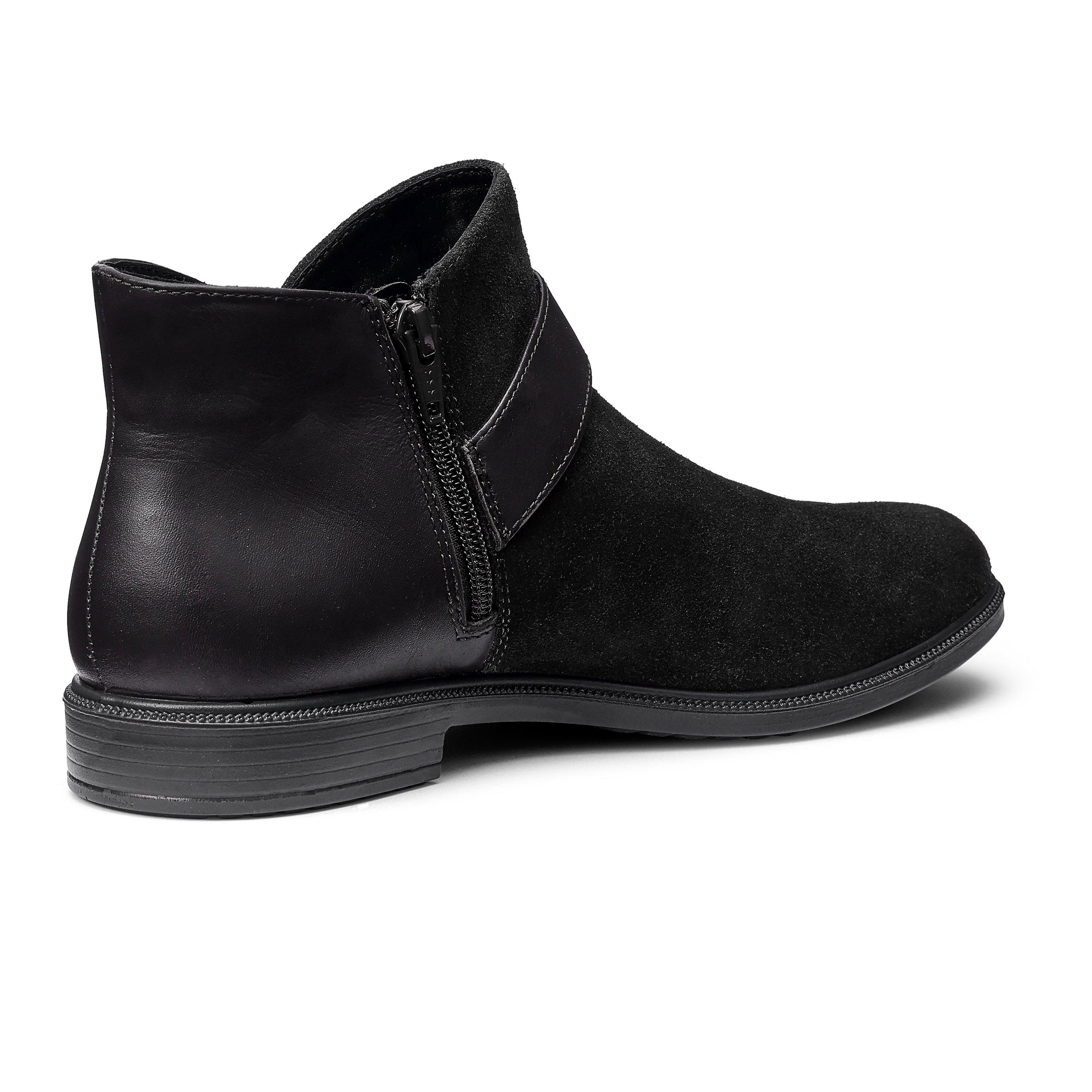 Black - Hotter - Linton Standard Fit Ankle Boots - 4