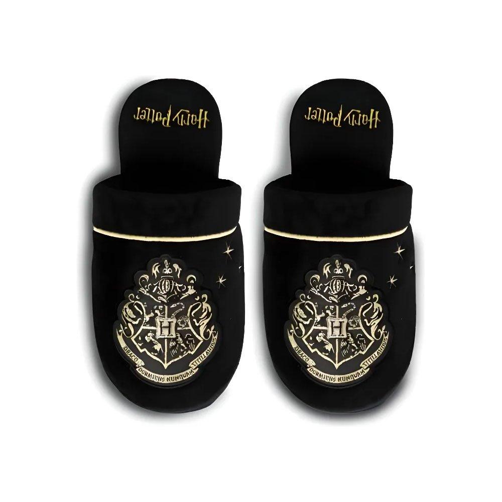 Multi - Harry Potter - Gold Hogwarts Mens Slippers