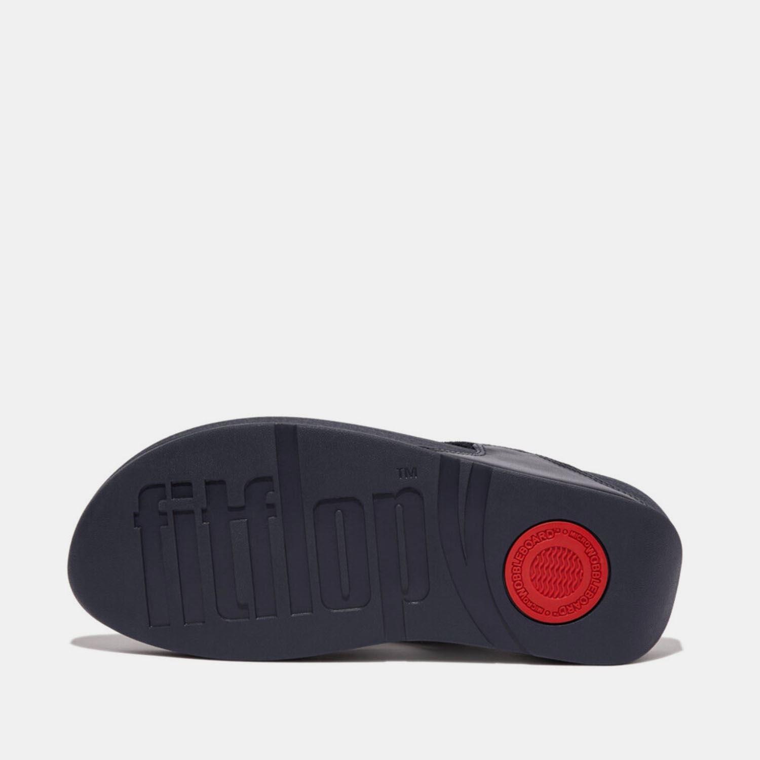 Marineblauw - FitFlop - Lulu Opul Toe-Post Sandals - 3