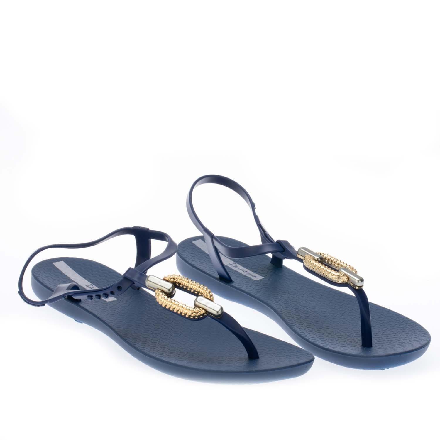 Navy - Ipanema - Sparkle Sandals - 1