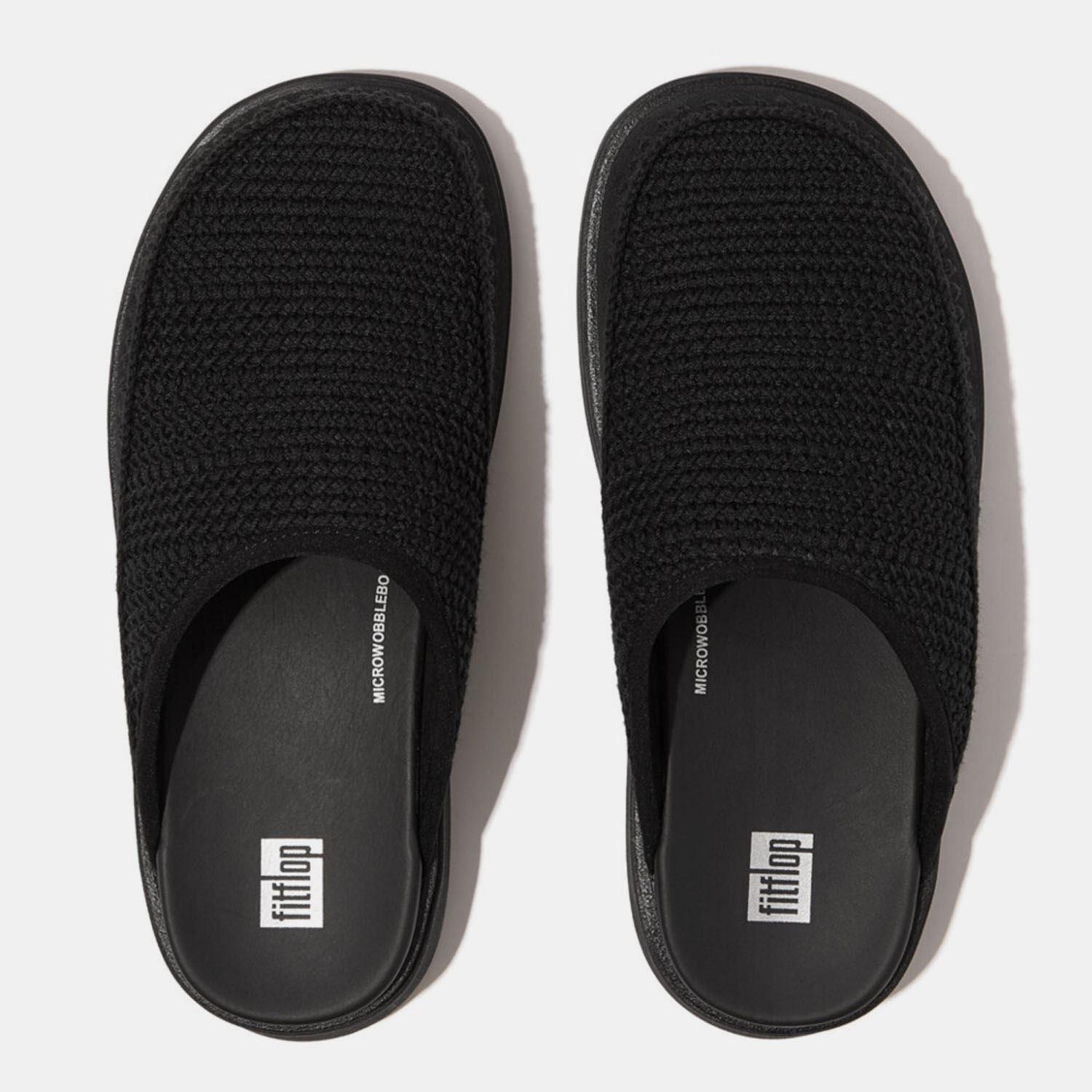 Black - Fitflop - Gen-FF Crochet Mules - 5