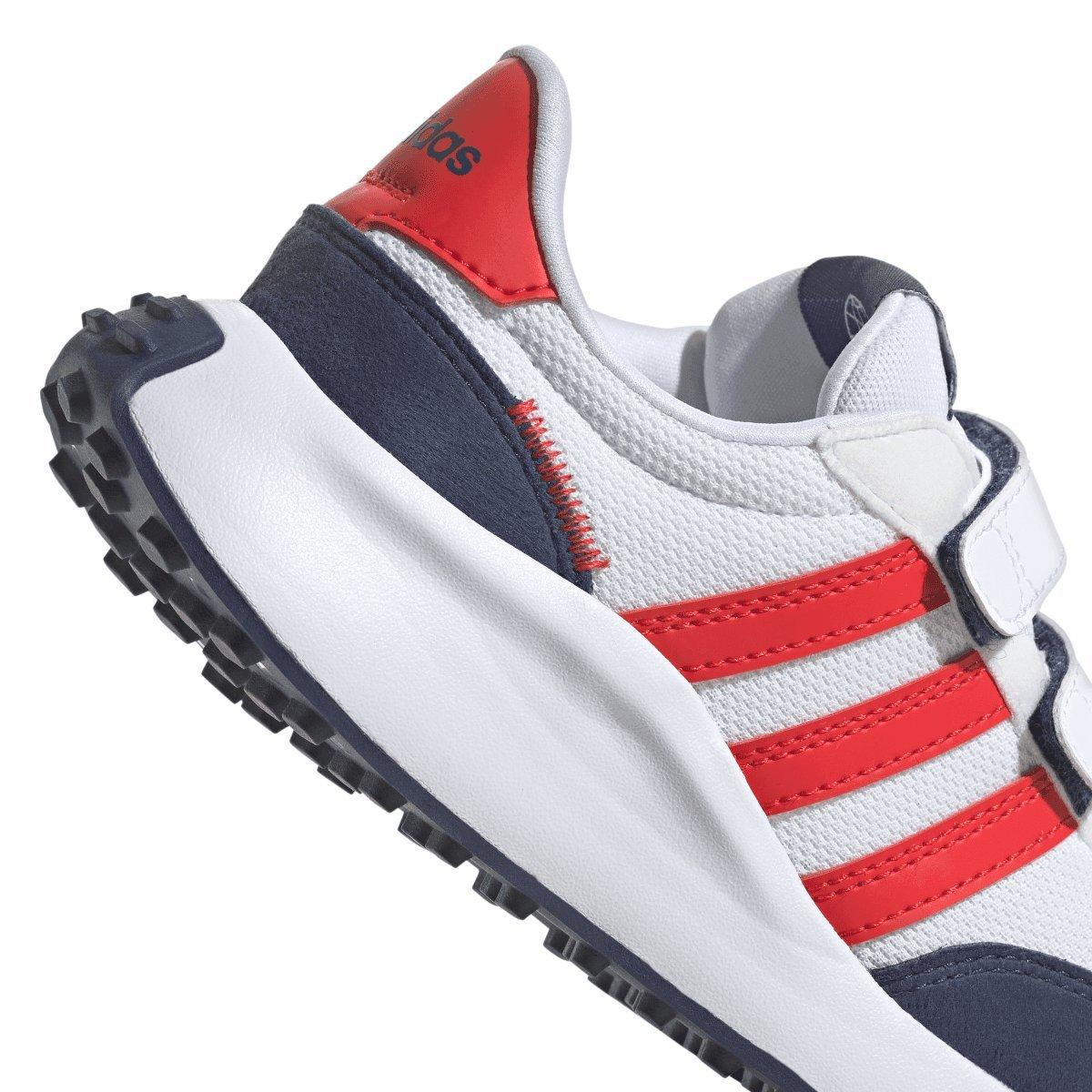 Blanco Azul Rojo - adidas - Run 70s Trainers - 9
