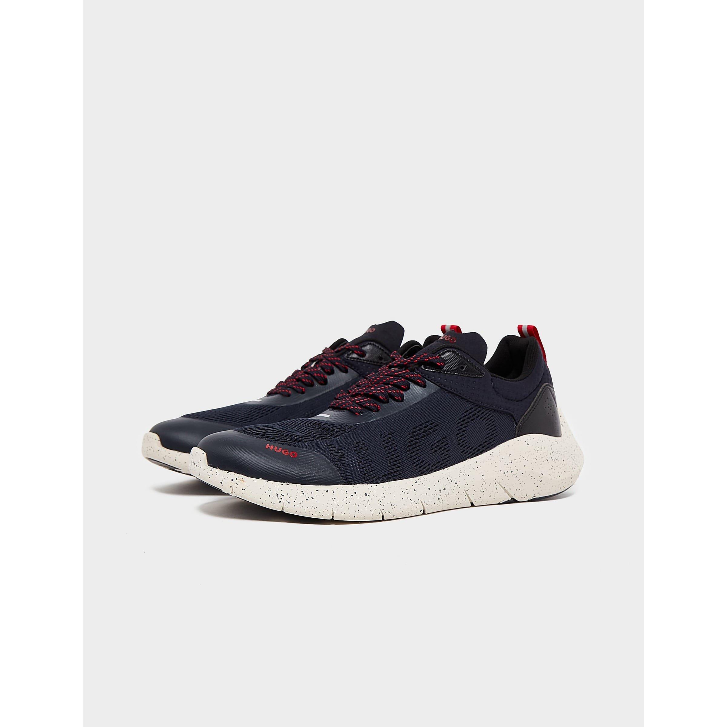 Blue - Hugo - Wayne Running Mesh Trainers - 2