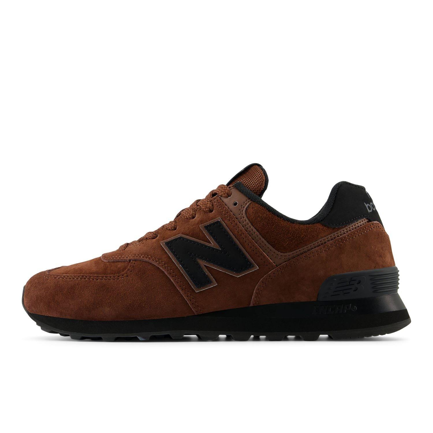 Brown - New Balance - 574 Trainers - 1