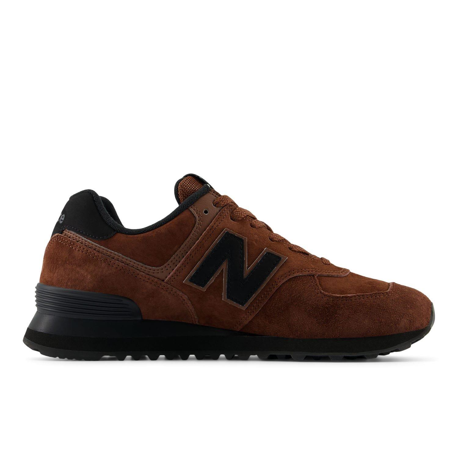 Brown - New Balance - 574 Trainers - 2